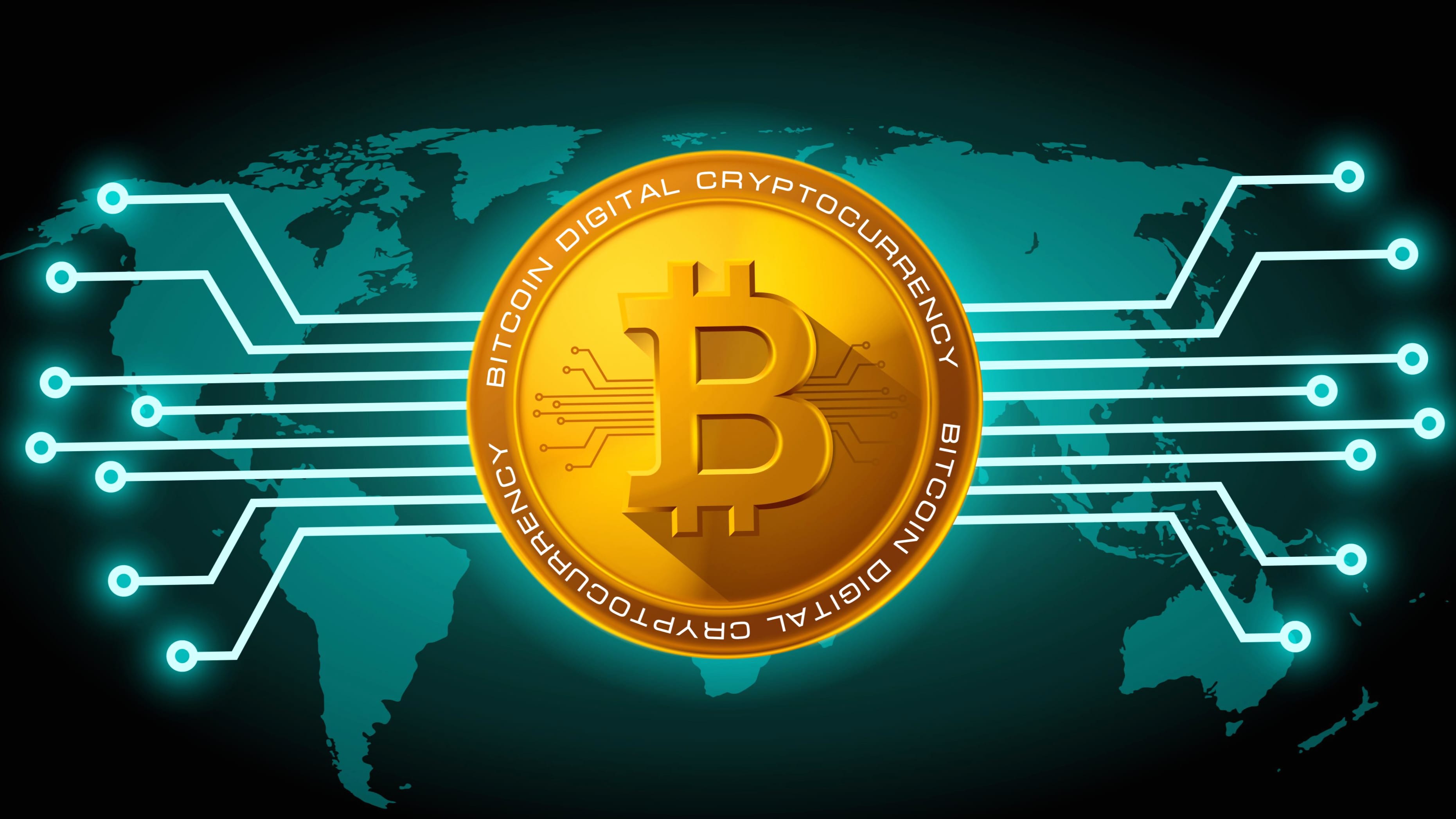 Bitcoin Global Network HD Desktop Wallpaper at 640 x 1136 iPhone 5 size wallpapers HD quality