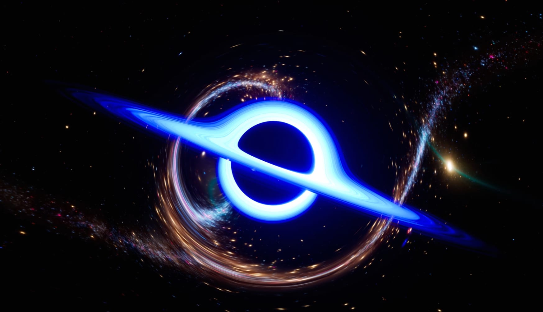 Blue Black Hole wallpapers HD quality