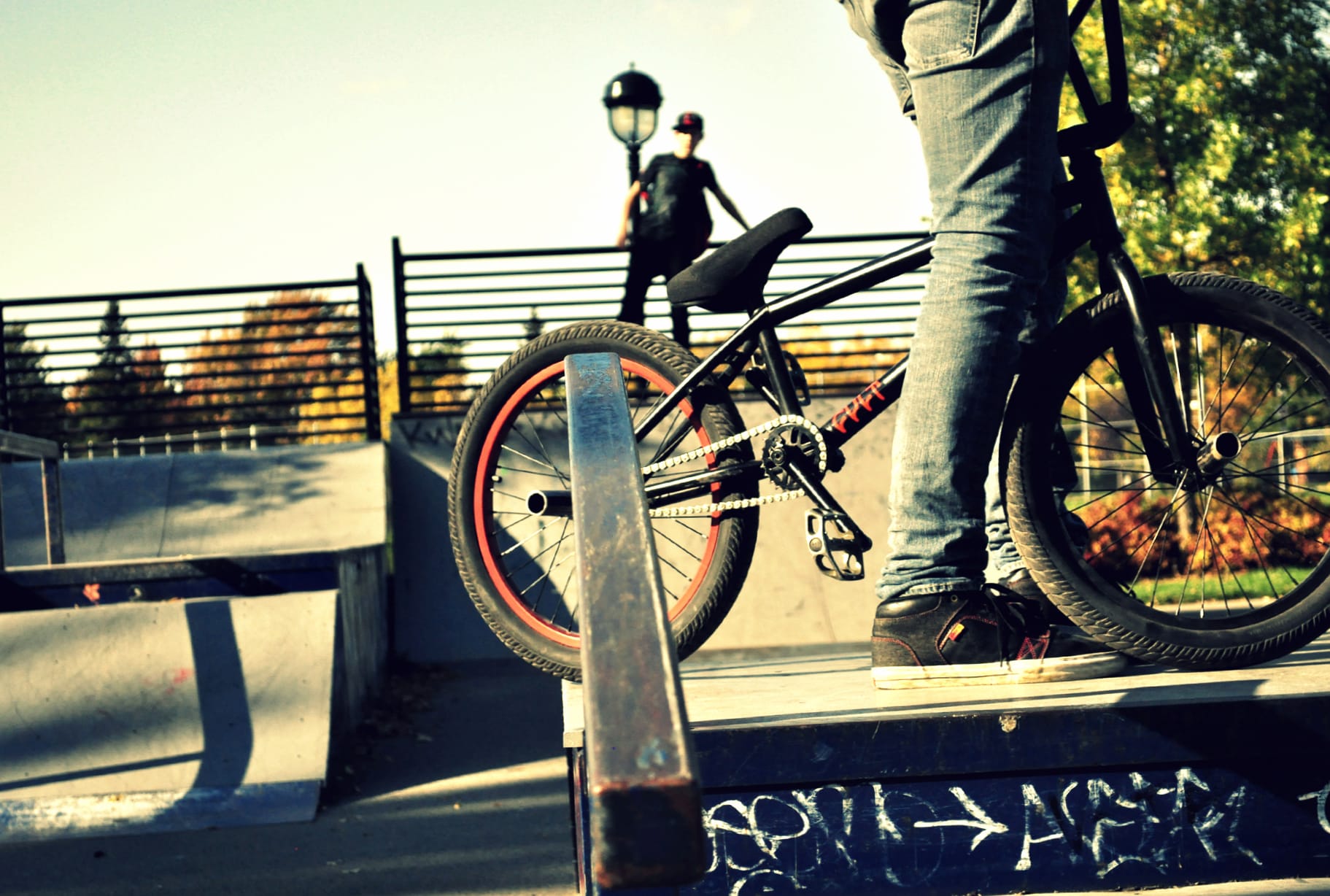 BMX Thrills at 750 x 1334 iPhone 6 size wallpapers HD quality