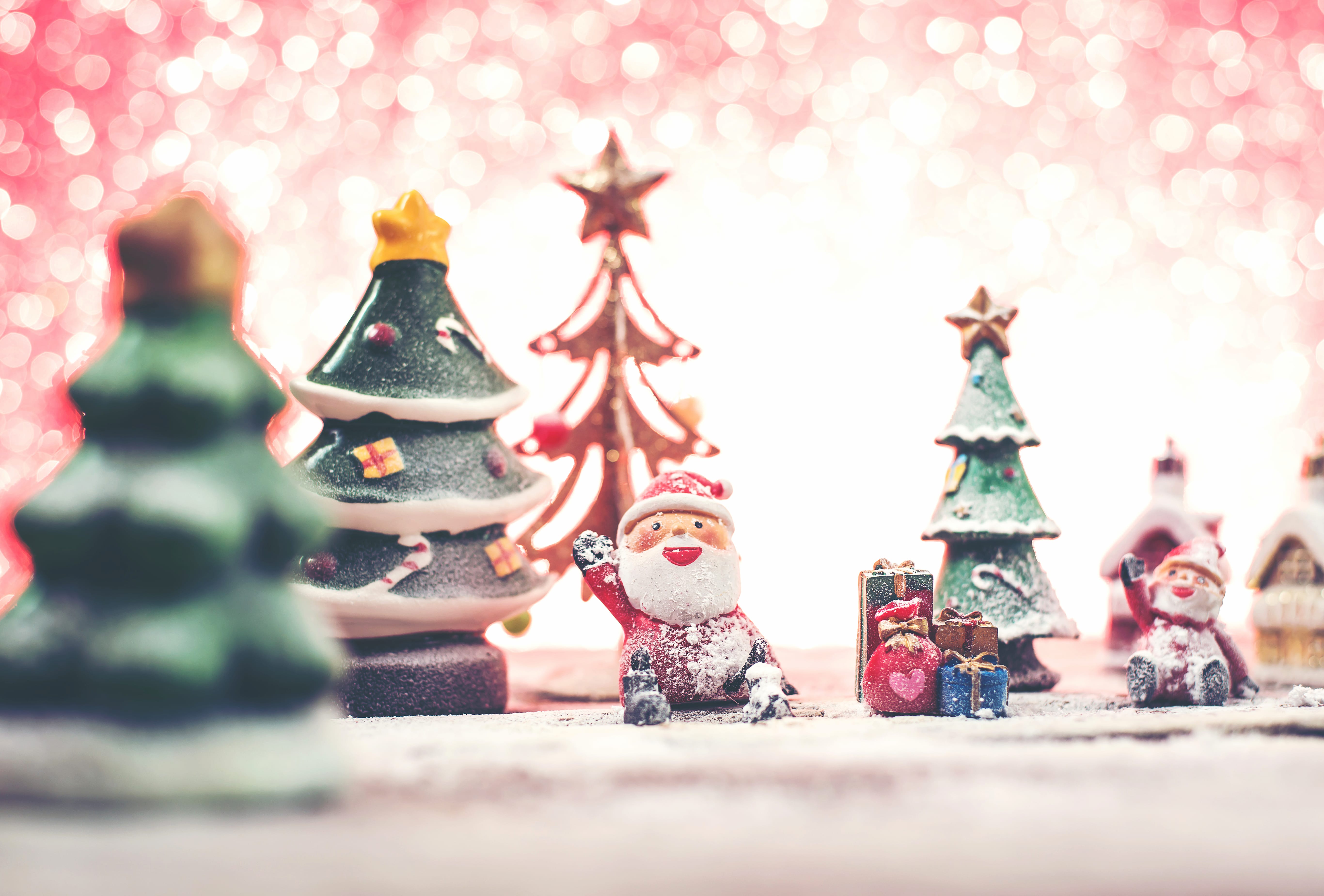 Bokeh Holiday Christmas wallpapers HD quality