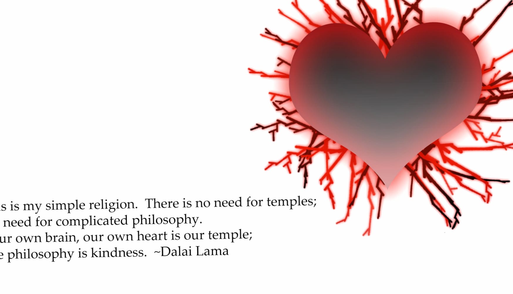 Buddhism in Heart A Kindness Philosophy wallpapers HD quality