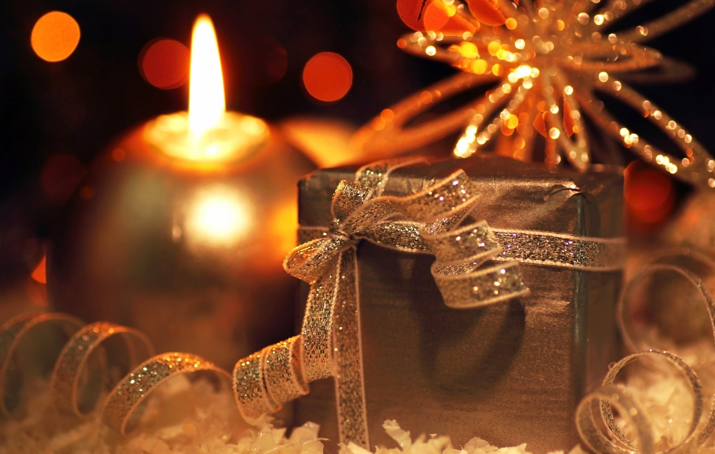 Candle Gift Holiday Christmas wallpapers HD quality