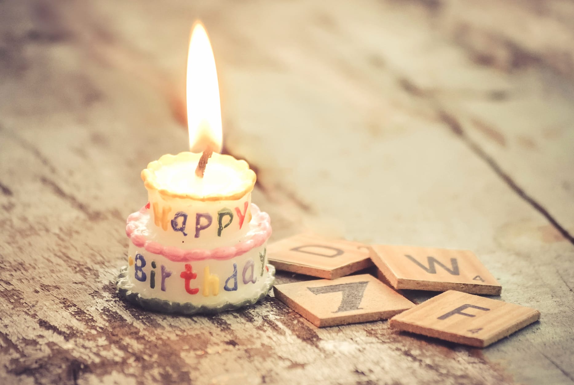 Candle Happy Birthday Holiday Birthday wallpapers HD quality