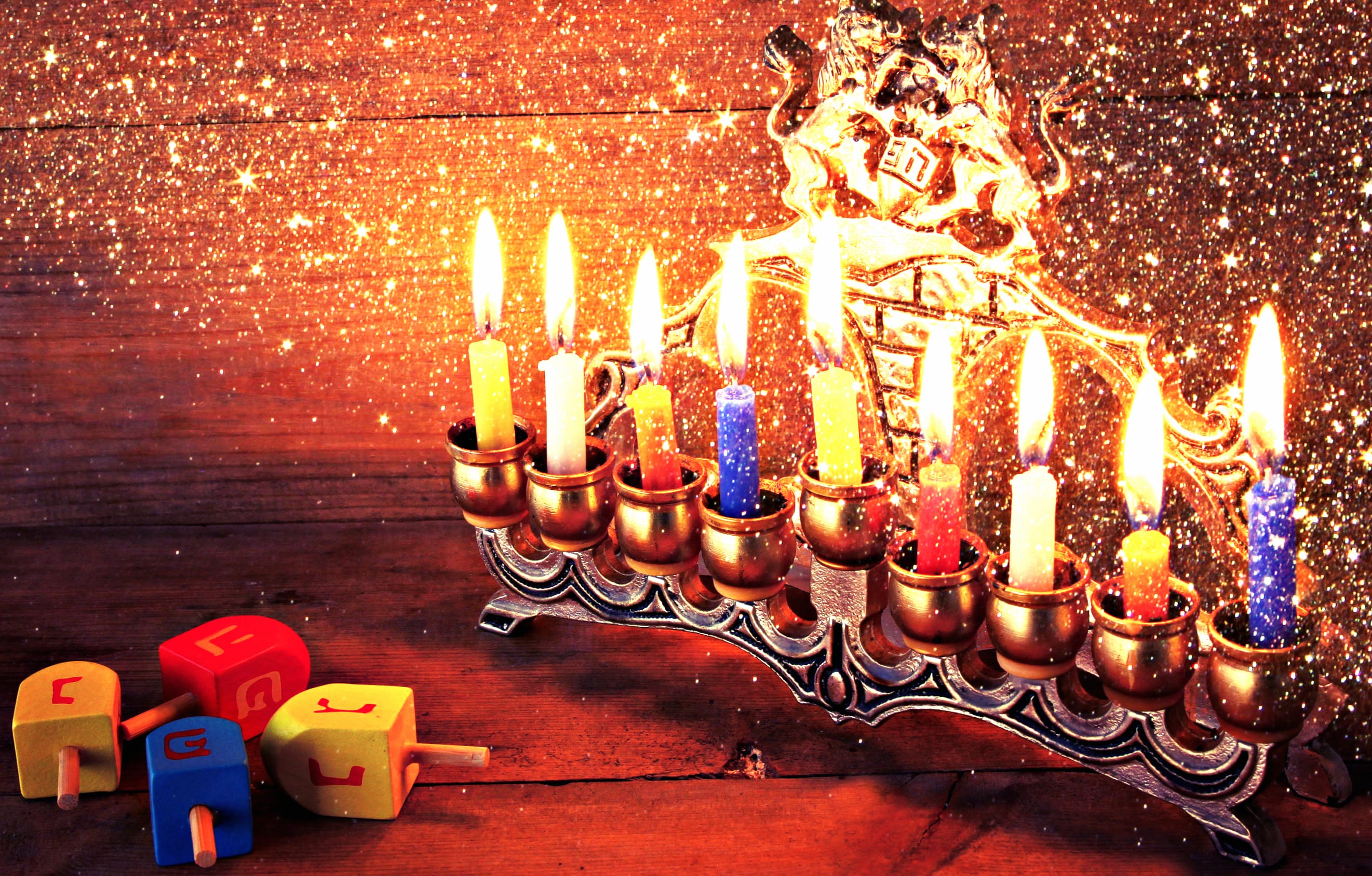 Candle Holiday Hanukkah wallpapers HD quality