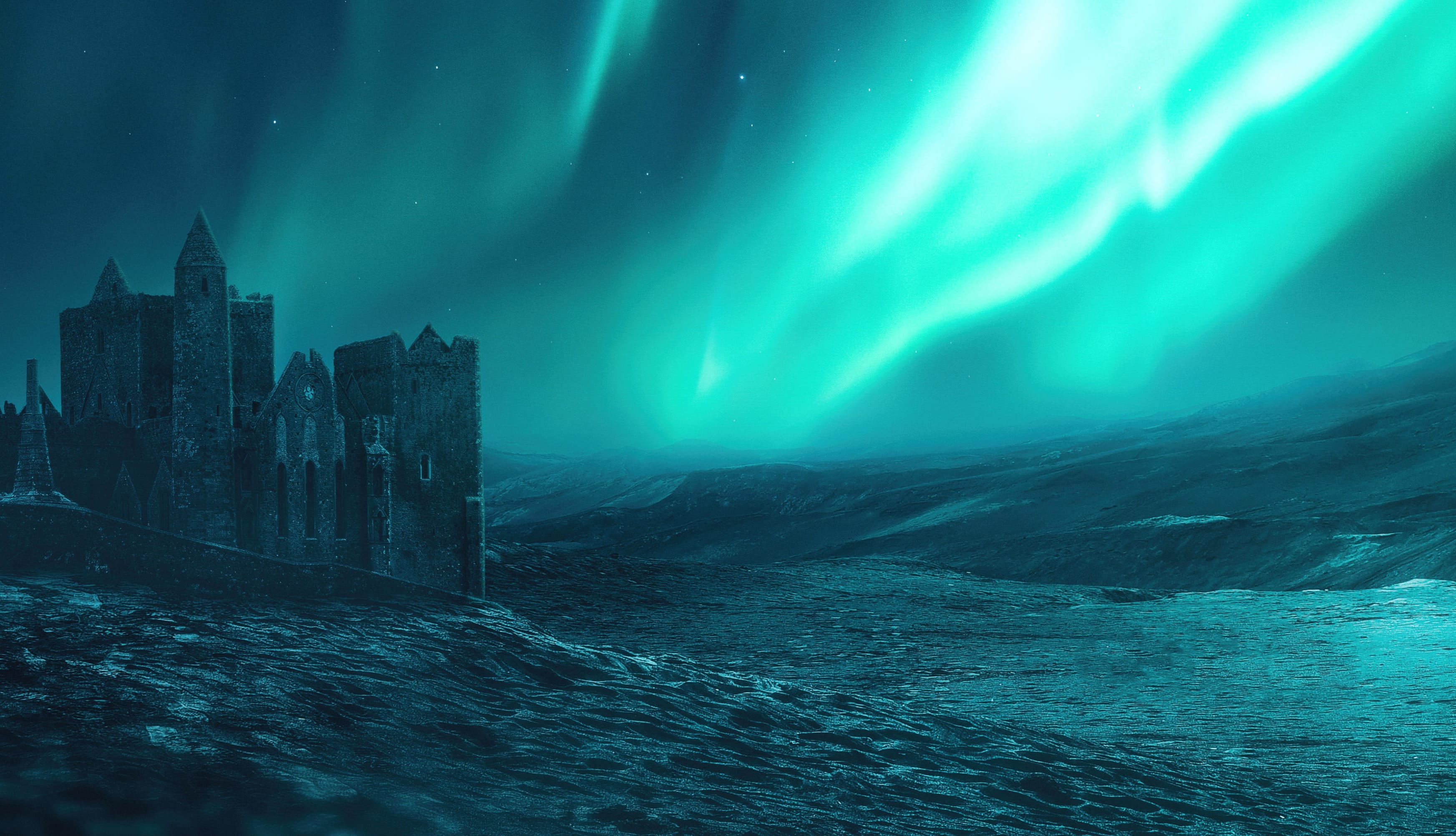 Castle Aurora Borealis wallpapers HD Castle Aurora Borealis wallpapers HD quality