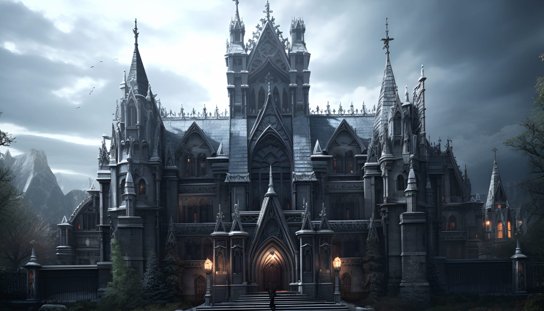 Cathedral in Gothic Architecture wallpapers HD Cathedral in Gothic Architecture wallpapers HD quality