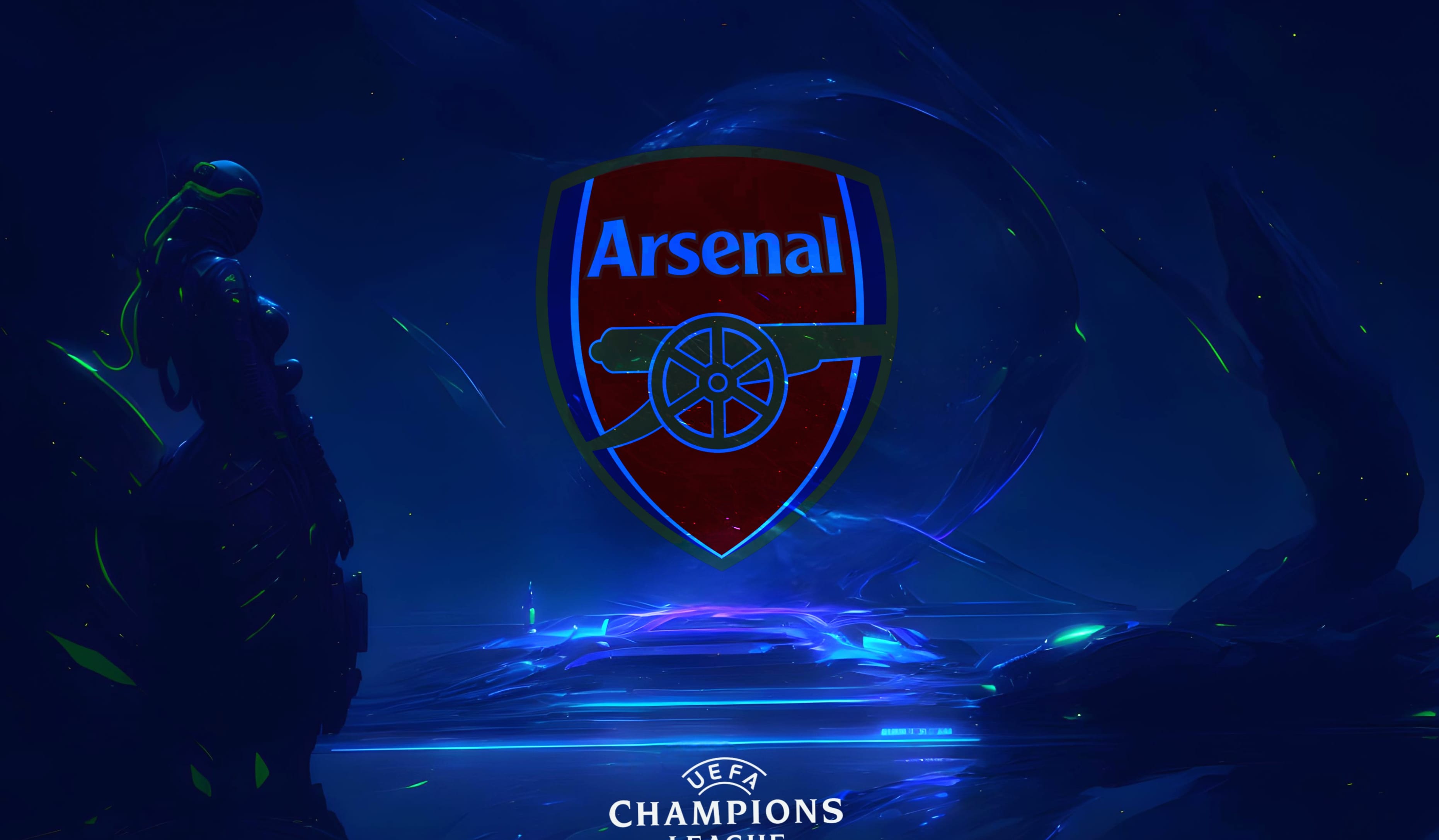 Champions League Arsenal FC at 2560 x 1440 HD size wallpapers HD quality