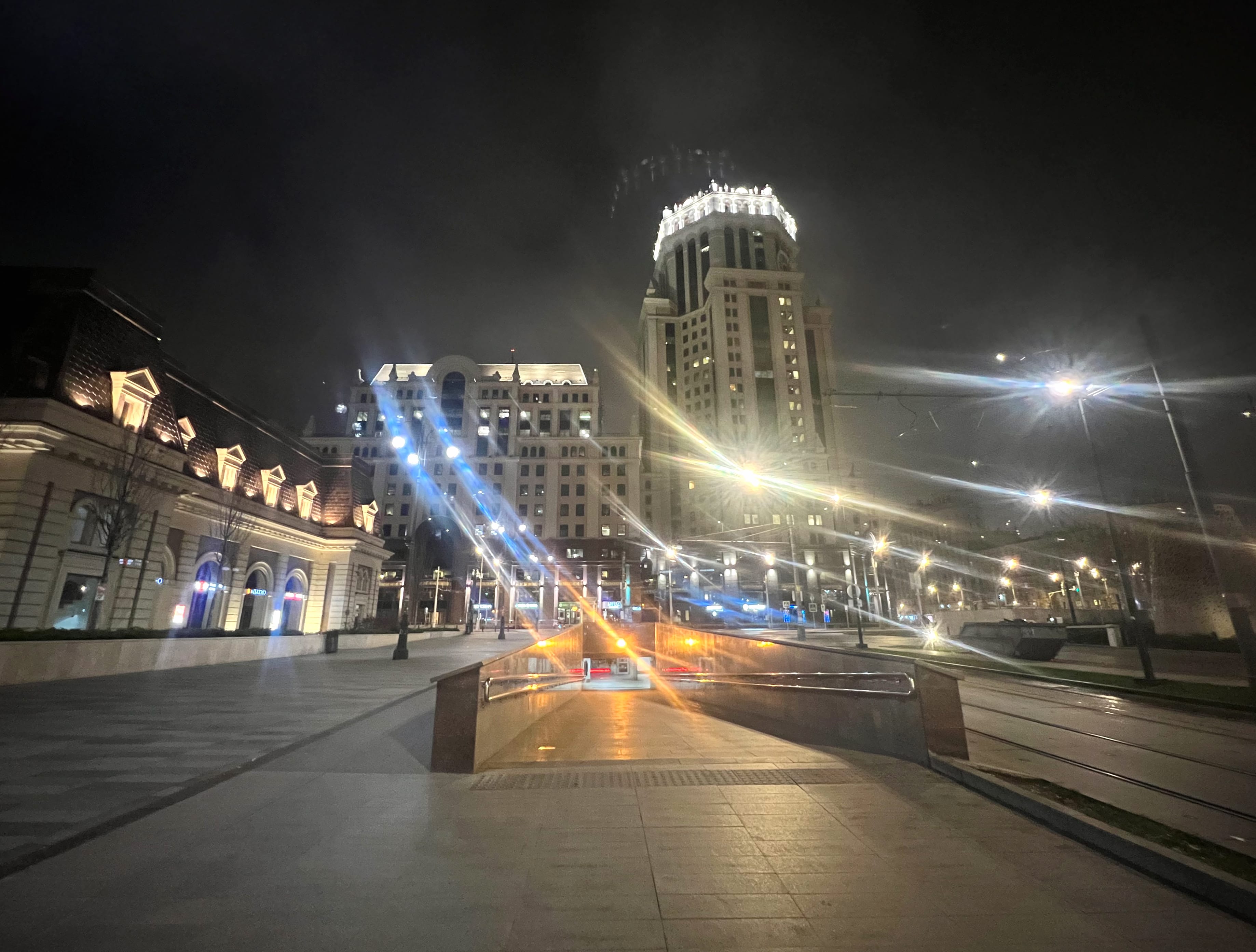 City Night Dark Moscow Russia Man Made Street wallpapers HD City Night Dark Moscow Russia Man Made Street wallpapers HD quality