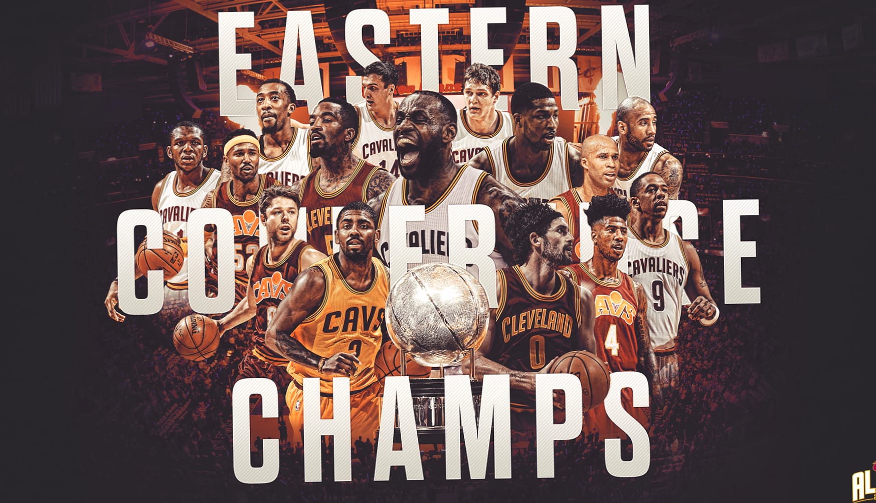 Cleveland Cavaliers Eastern Conference Champions Wallpaper wallpapers HD quality