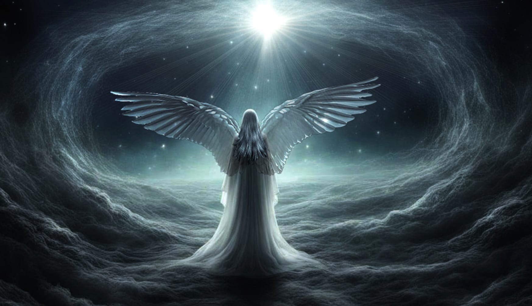 Cloud Sky Light Divine Fantasy Angel at 1280 x 960 size wallpapers HD quality