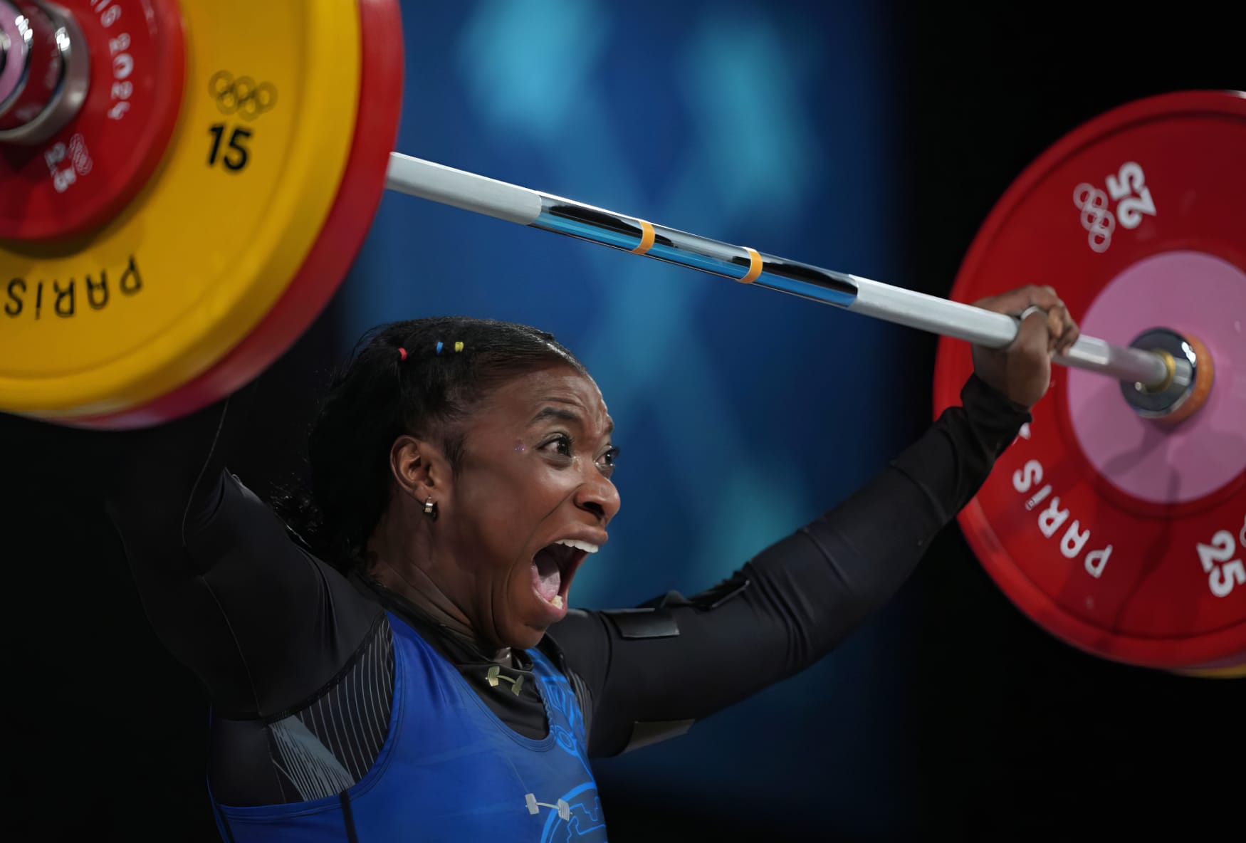 Colombia Weightlifting for Olympic Games Paris 2024 wallpapers HD quality