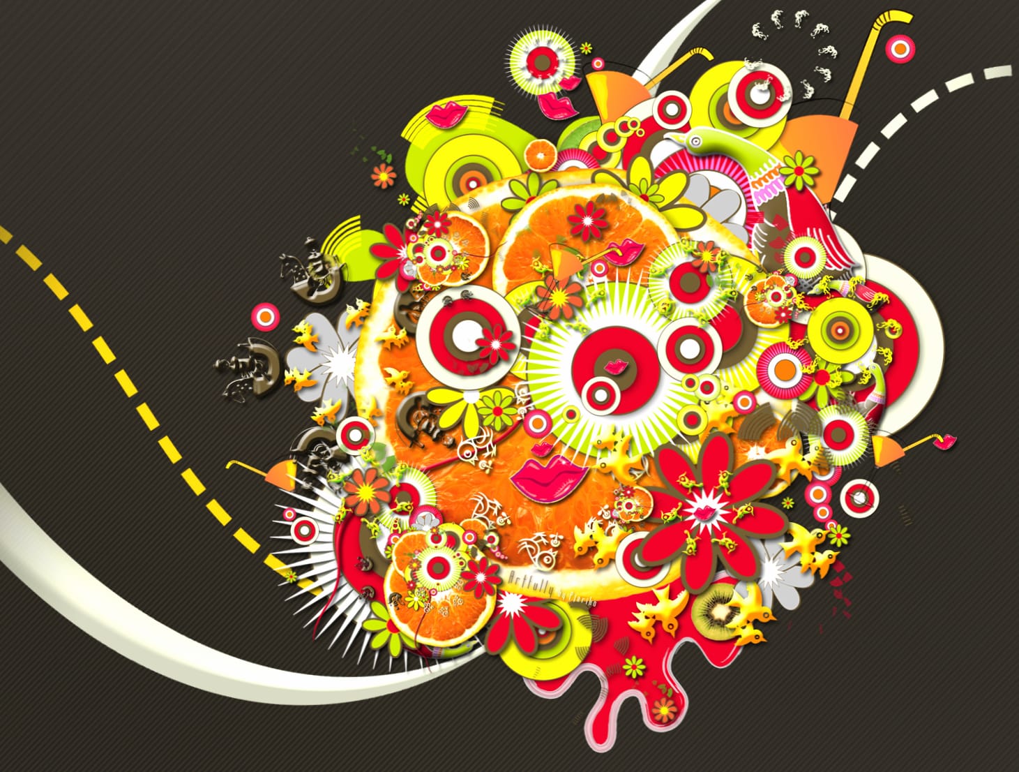 Colorful Artistic Vector wallpapers HD quality