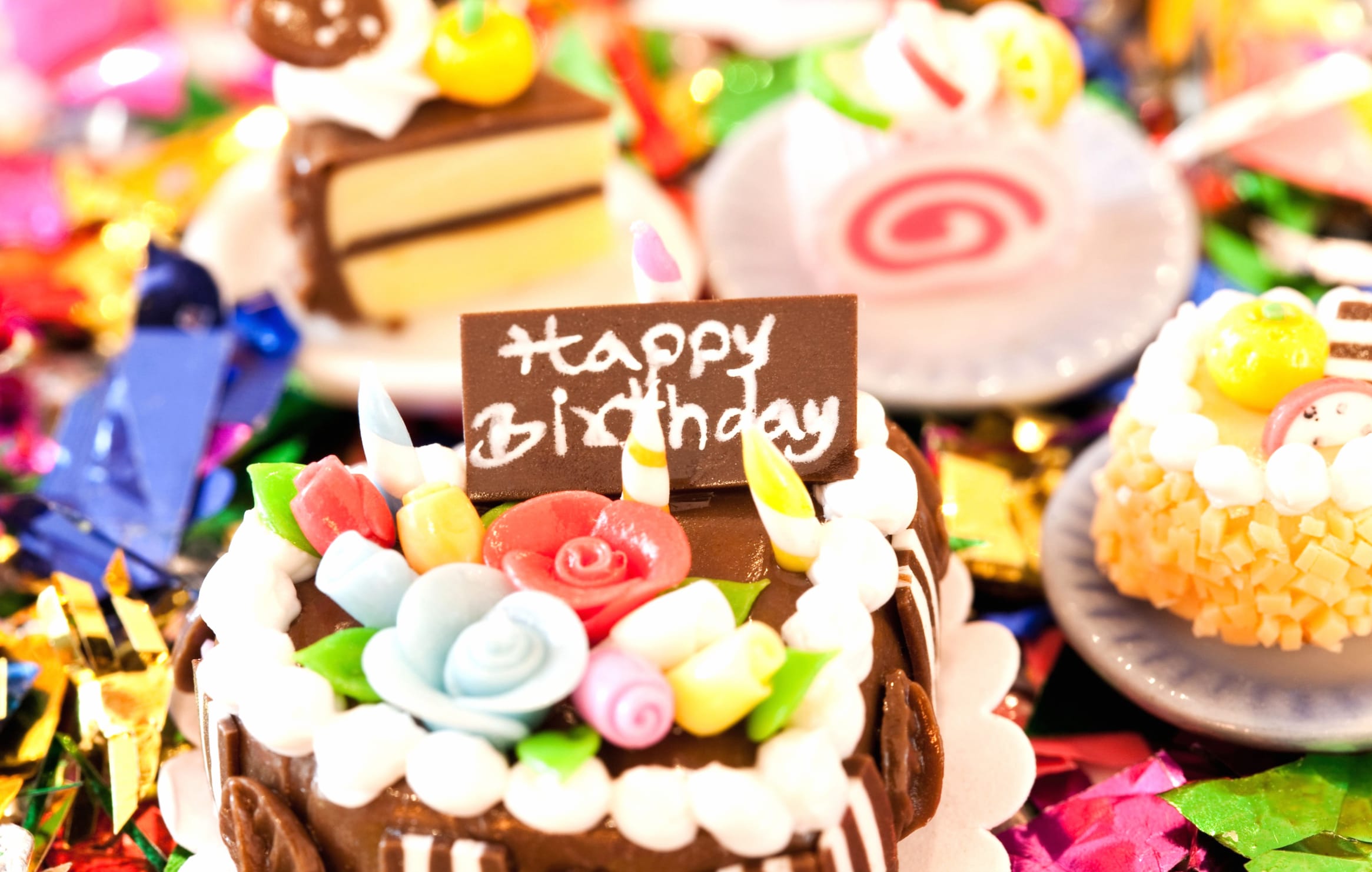 Colorful Birthday Sweets wallpapers HD quality