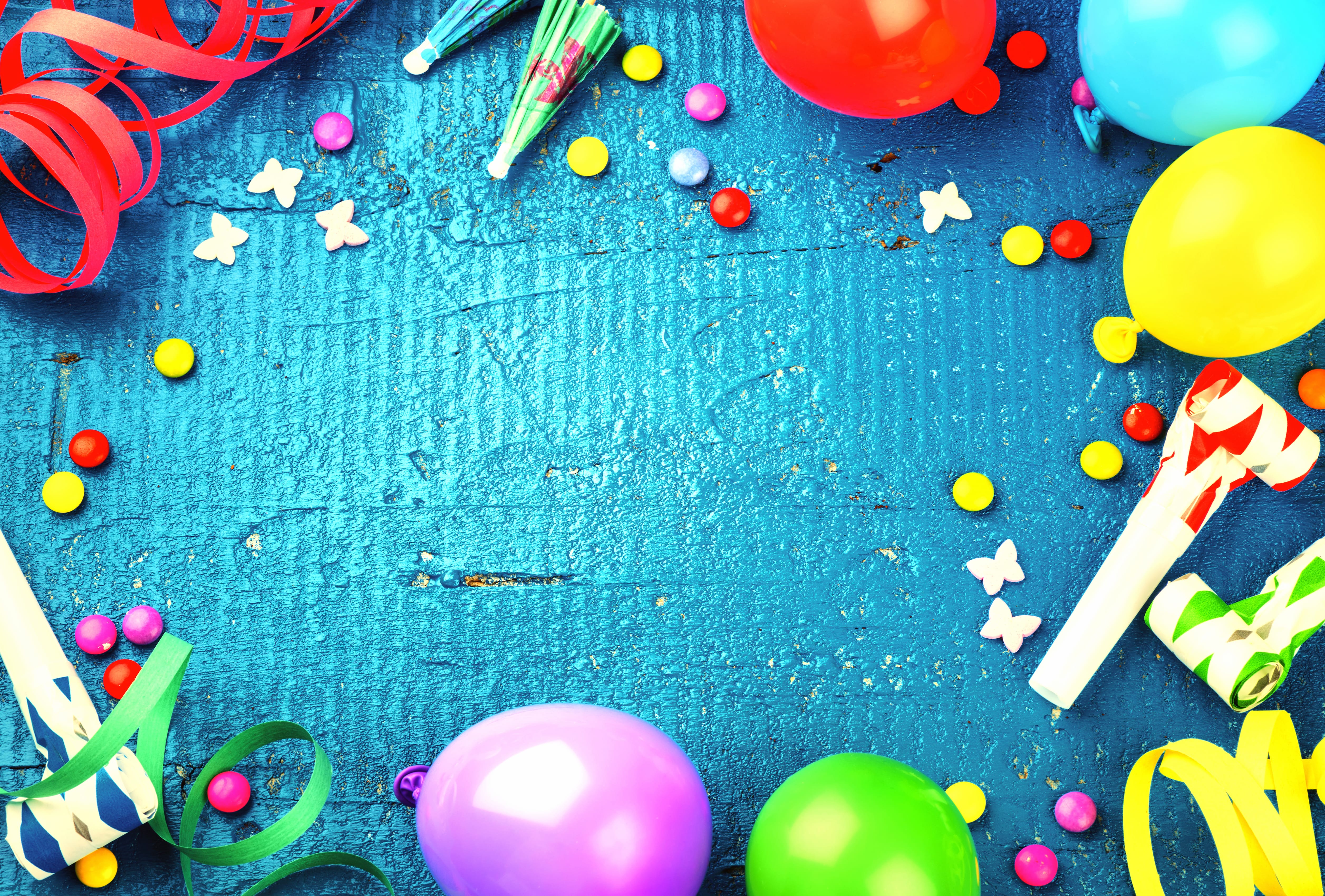 Colorful Party Balloon Holiday Birthday wallpapers HD quality