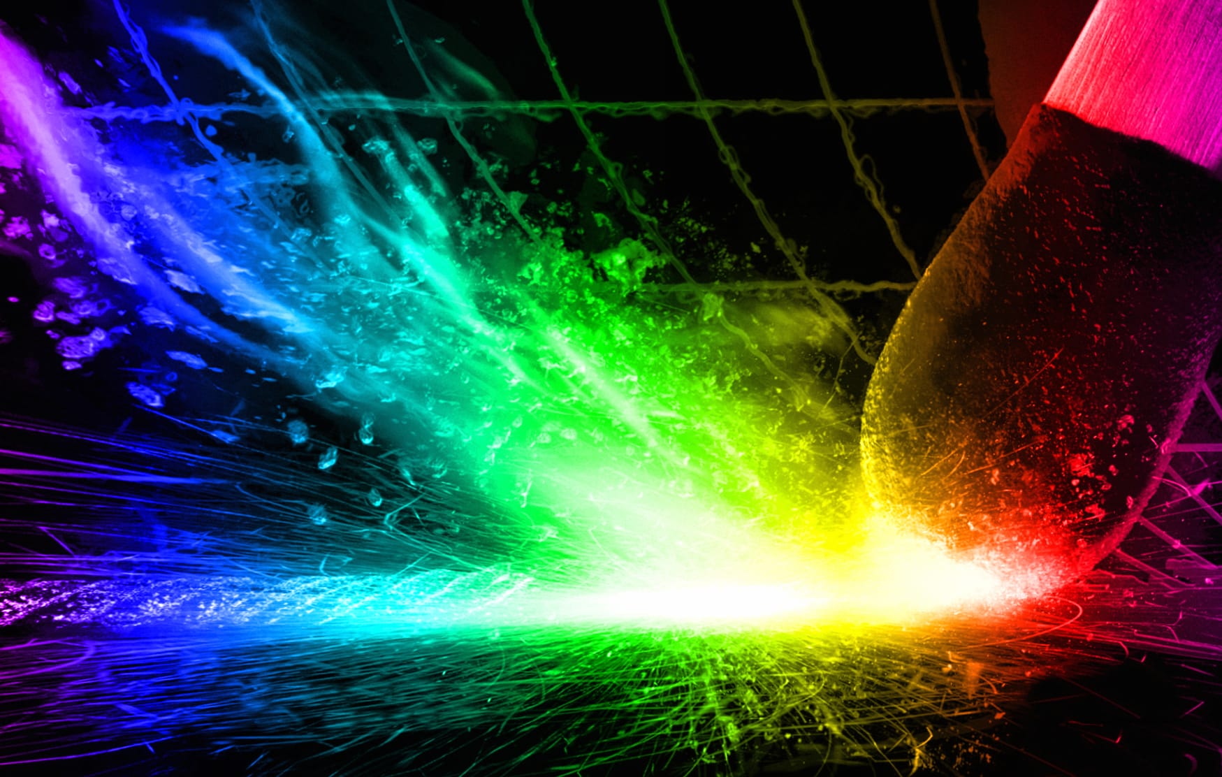 Colorful Spark - Artistic wallpapers HD quality