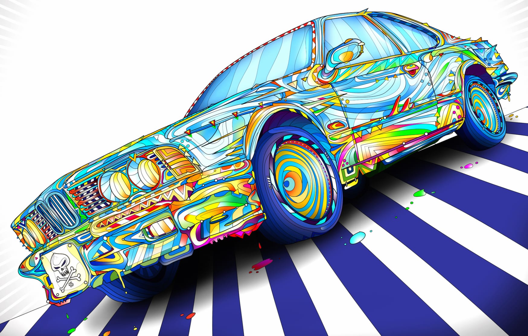 Colors Car Vehicle Artistic wallpapers HD quality