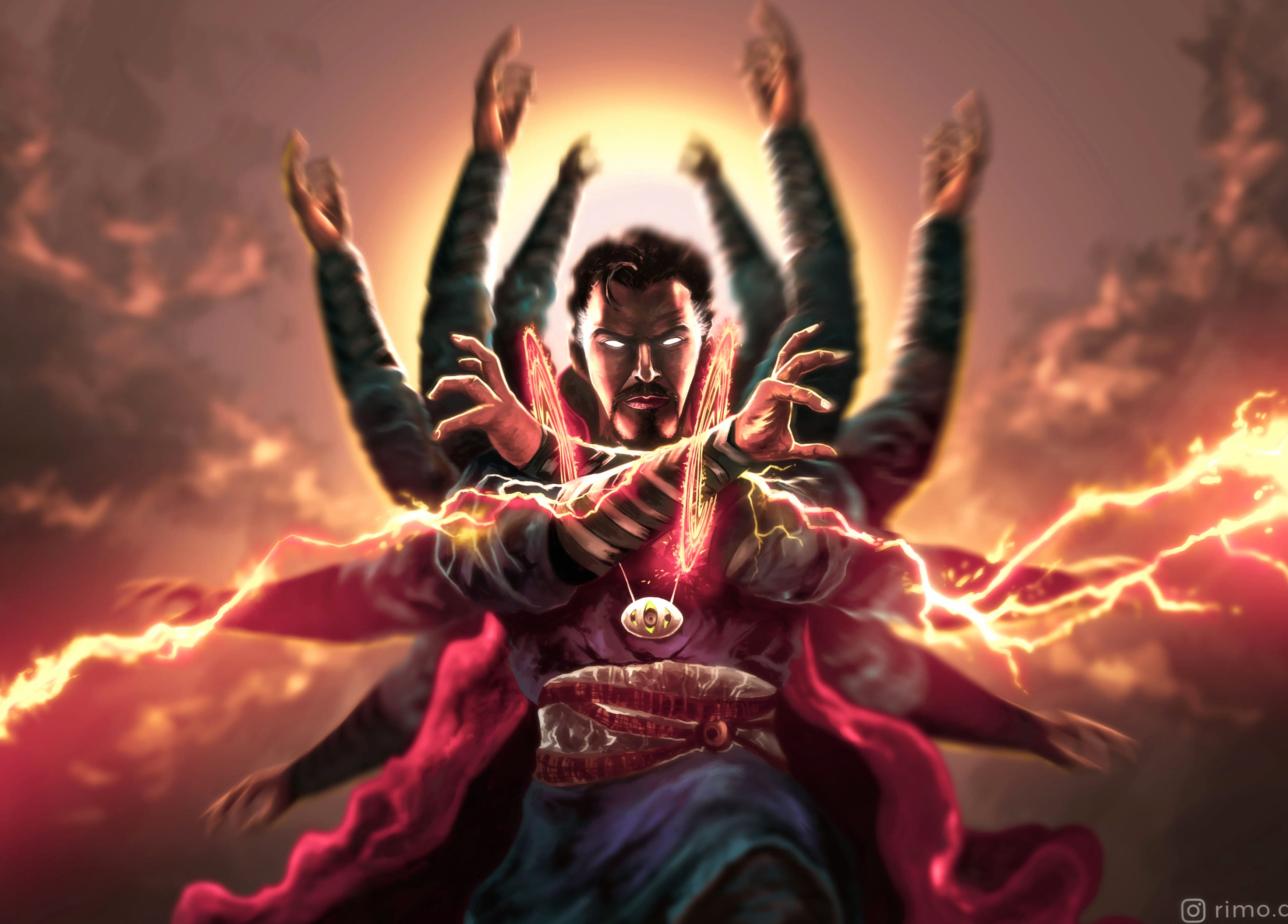 Comic Doctor Strange at 1024 x 768 size wallpapers HD quality