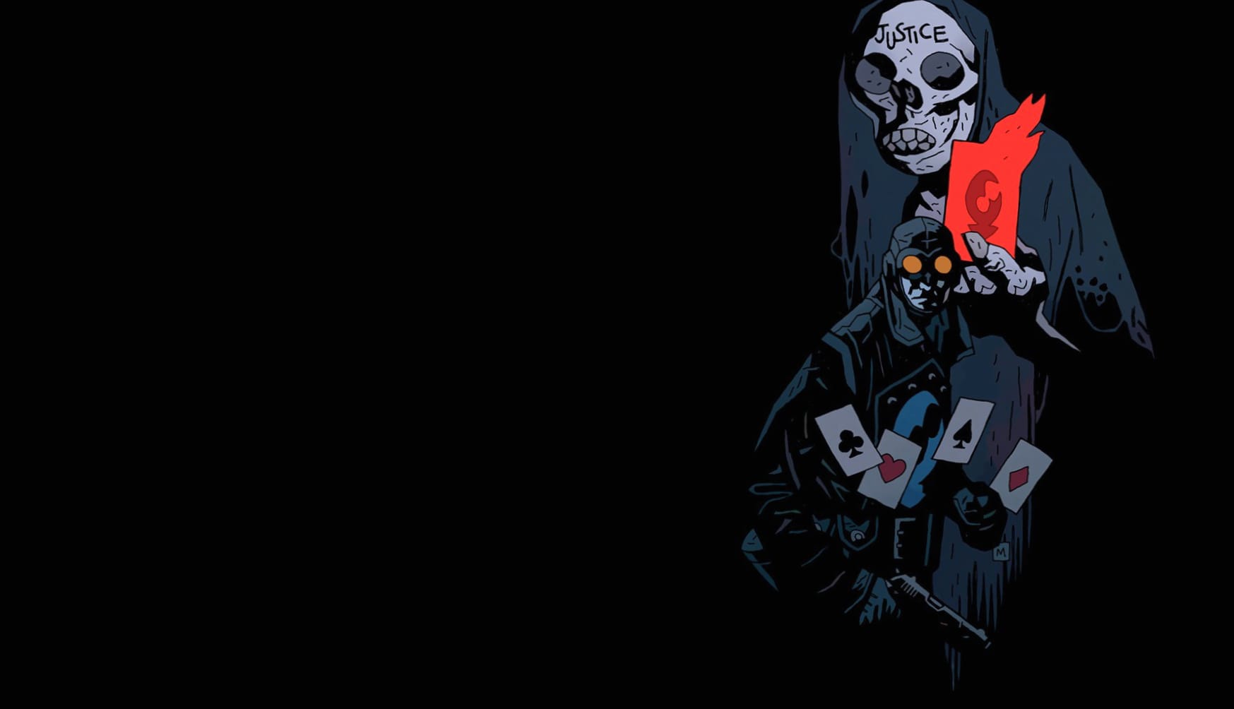 Comic Hellboy at 1536 x 864 HD size wallpapers HD quality