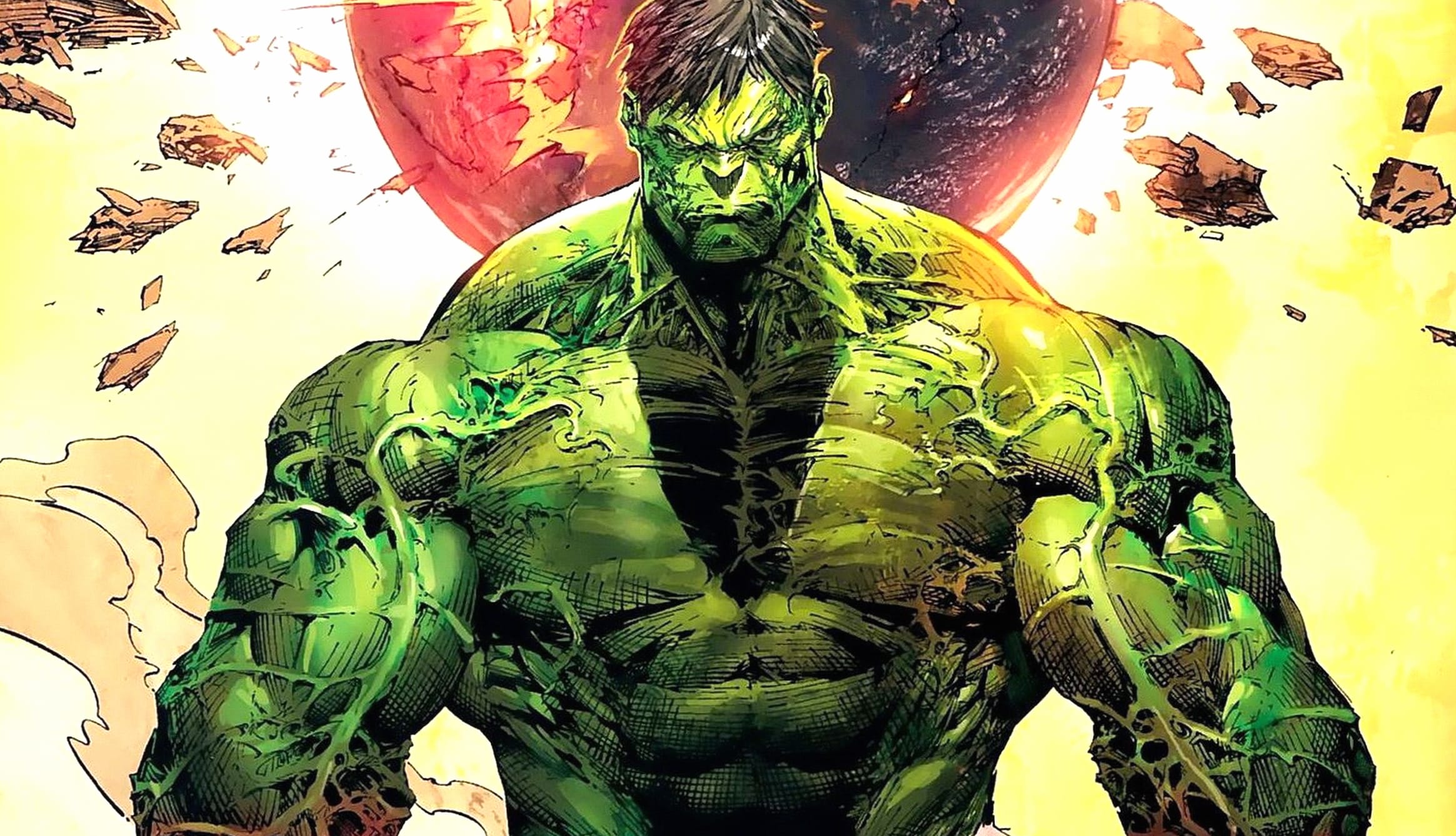 Comic Hulk Power Unleashed wallpapers HD quality