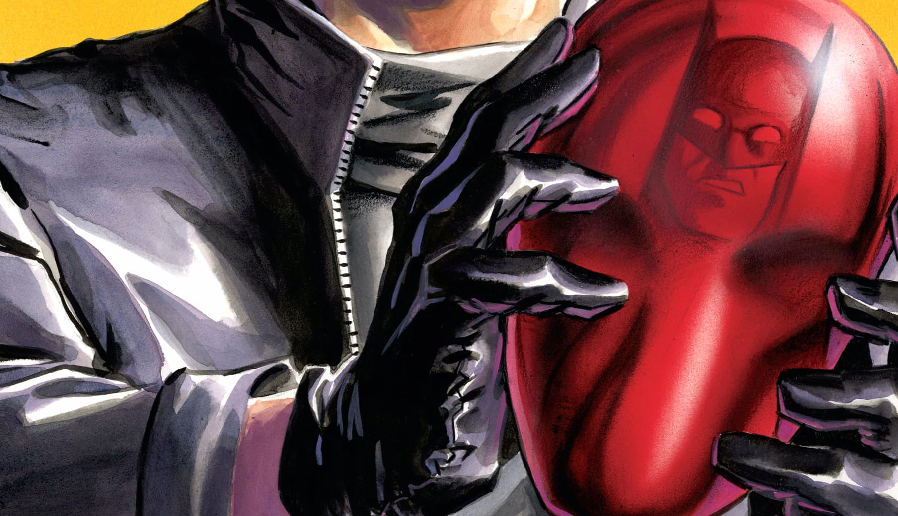 Comic Red Hood at 640 x 1136 iPhone 5 size wallpapers HD quality