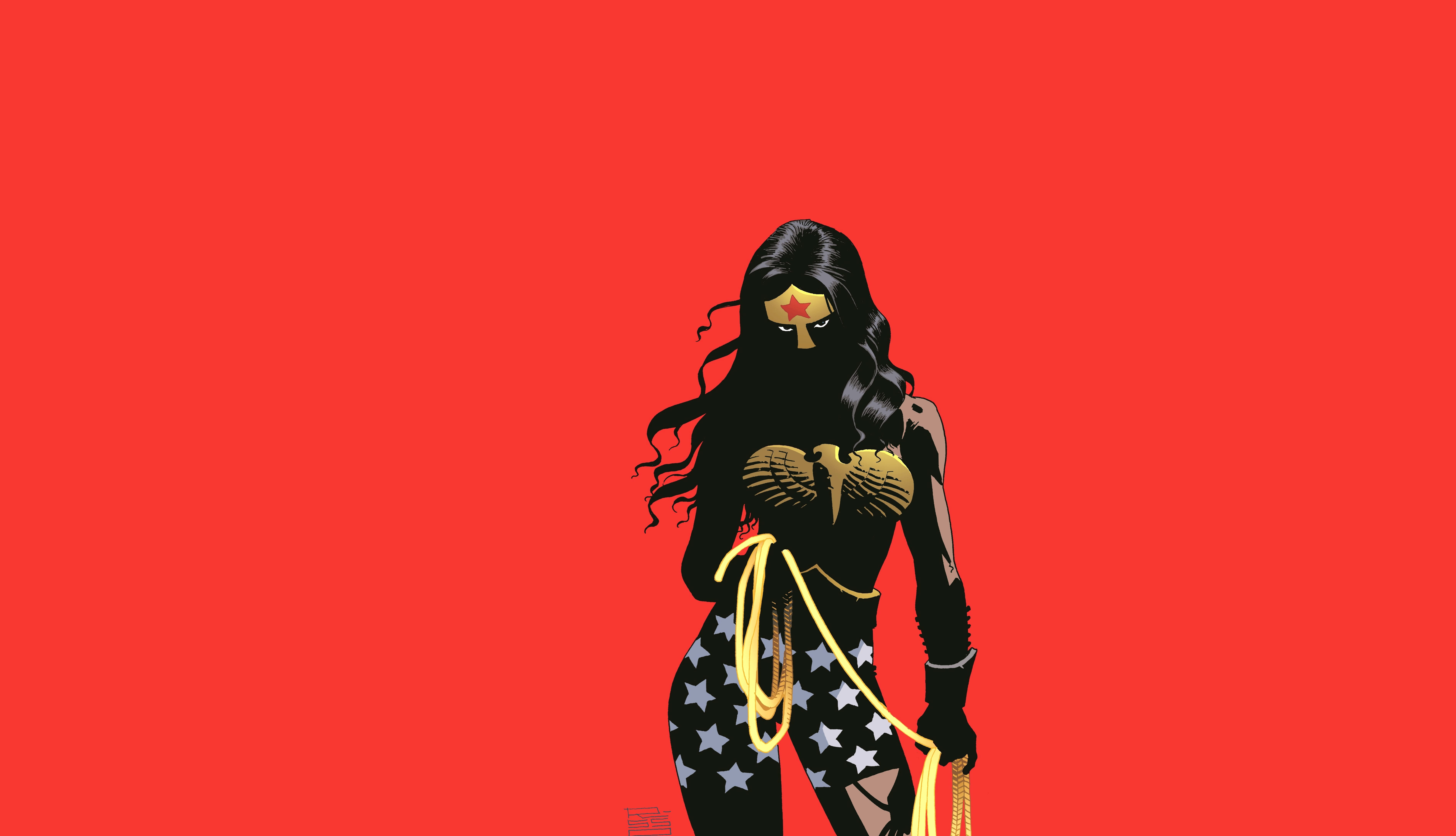 Comic Wonder Woman 8k Ultra at 750 x 1334 iPhone 6 size wallpapers HD quality