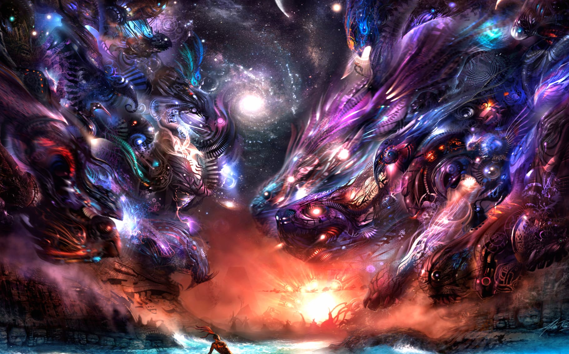 Cosmic Fantasies An Adventure at 1920 x 1080 HD size wallpapers HD quality