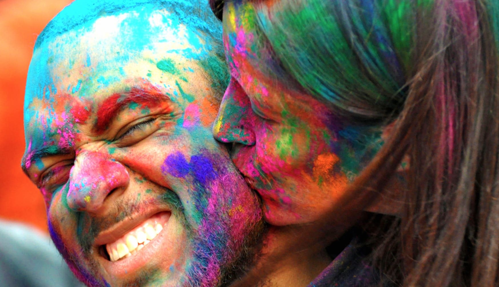 Couple Colors Holiday Holi wallpapers HD quality