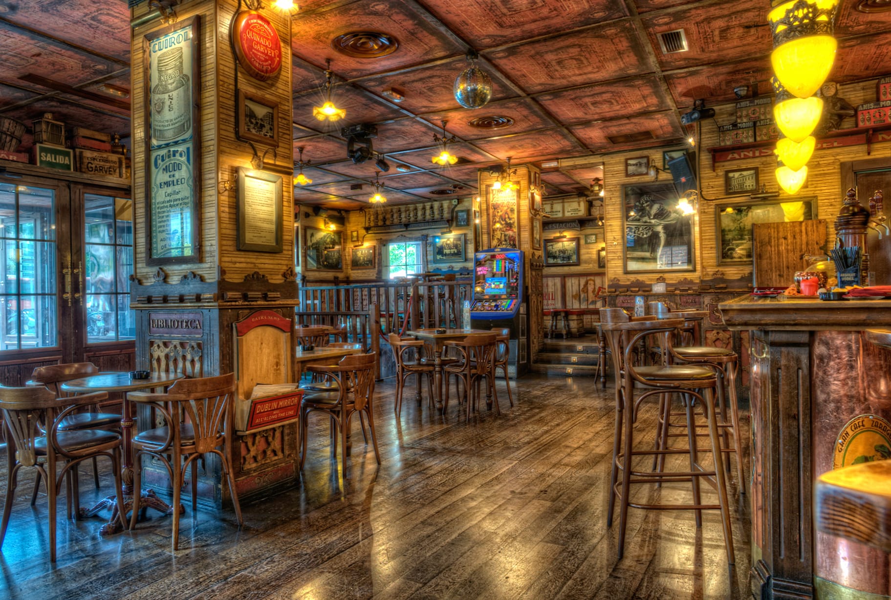 Cozy Bar Atmosphere - wallpapers HD quality