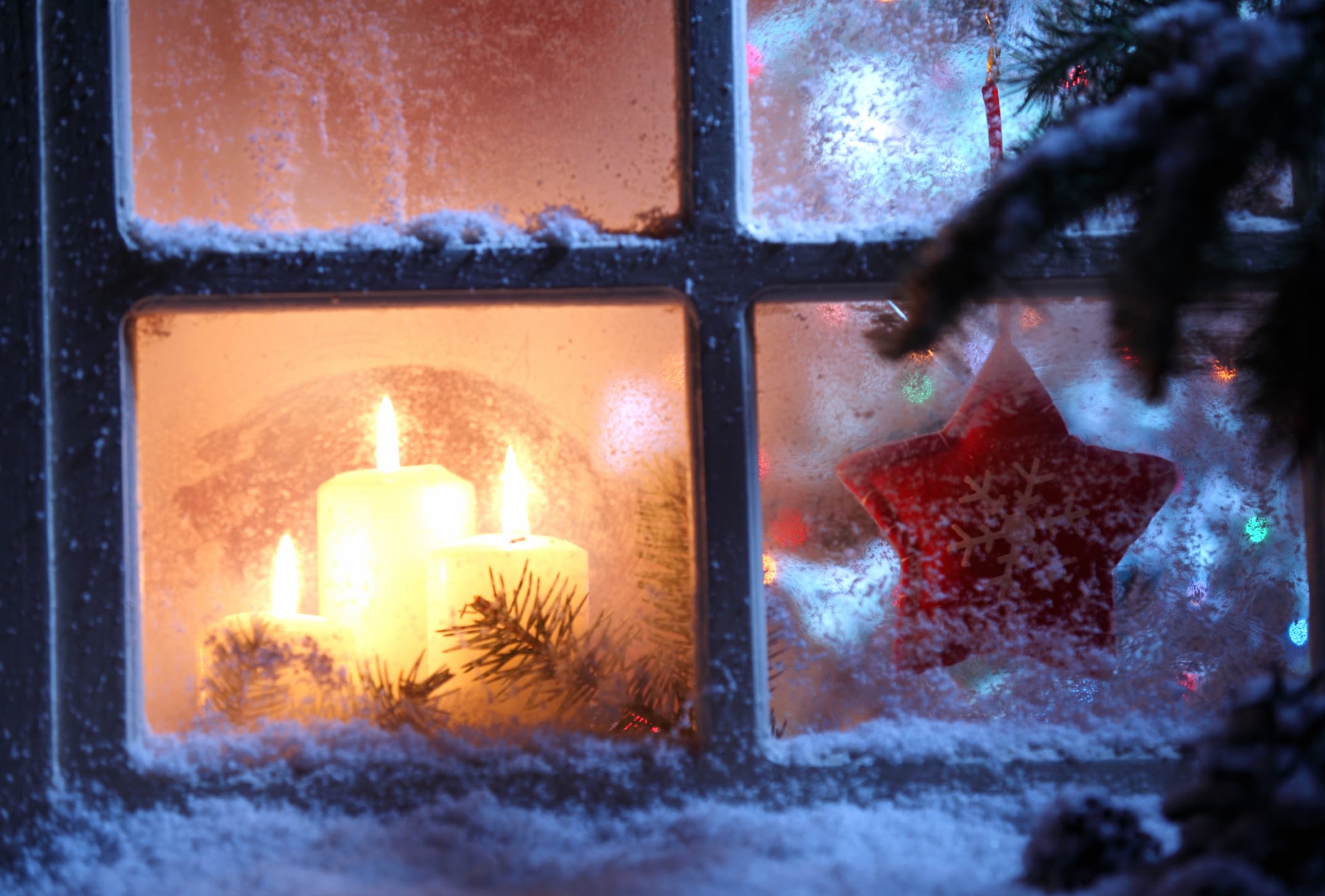 Cozy Christmas Window wallpapers HD quality