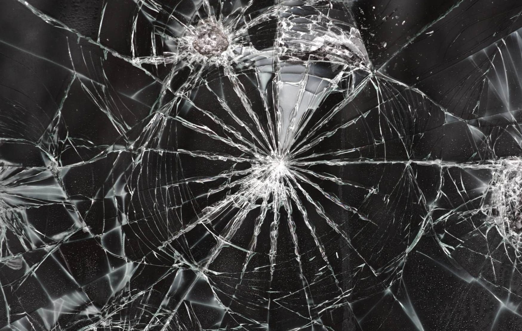 Cracked Screen - Shattered Glass Background wallpapers HD quality