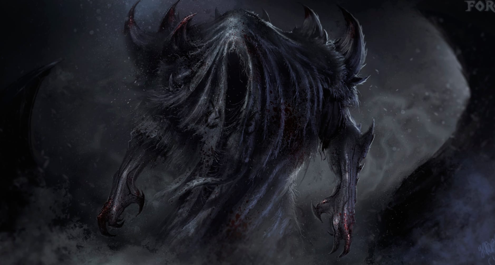 Creature Monster Dark Demon wallpapers HD quality