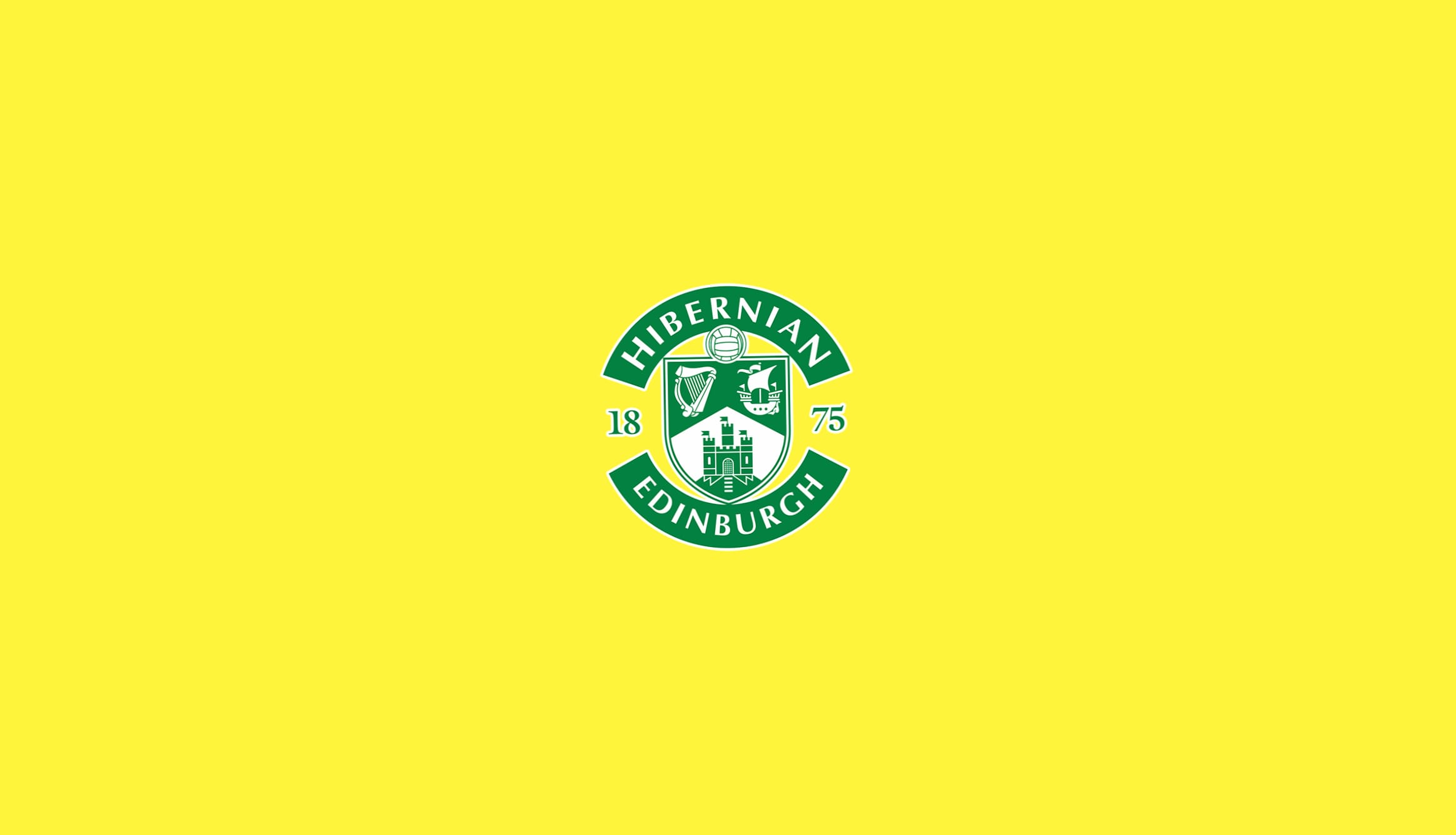 Crest Emblem Logo Soccer Hibernian F.C. Sports wallpapers HD quality