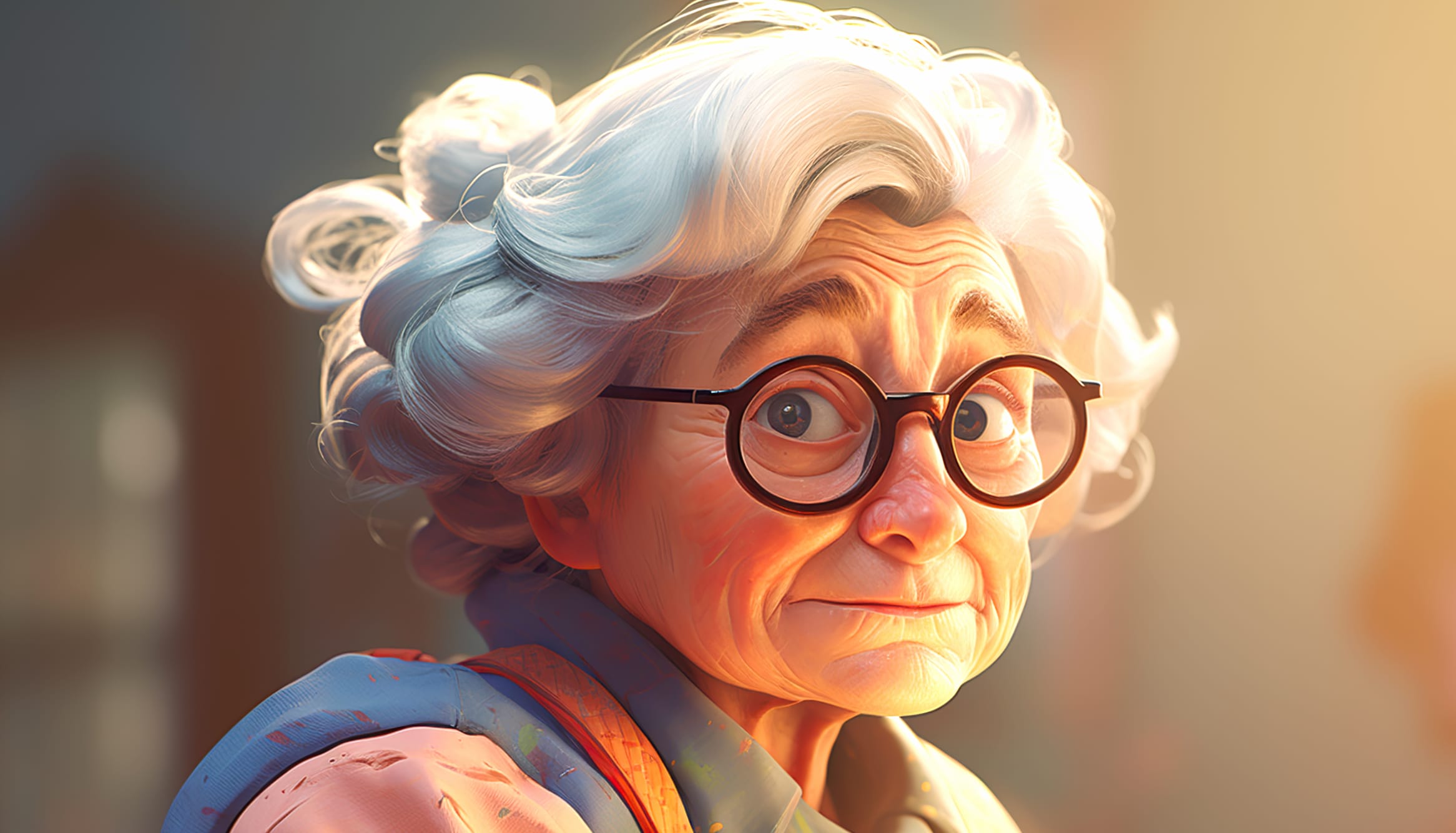 Cute Cartoon Grandma Wallpaper wallpapers HD quality