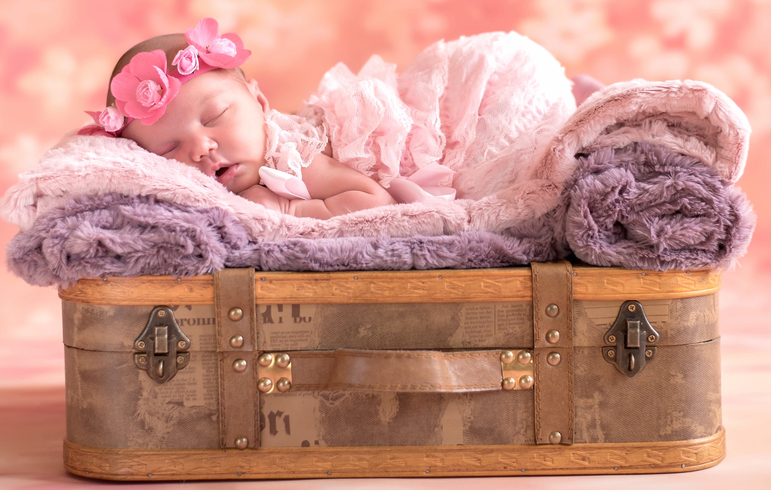 Cute Sleeping Photography Baby wallpapers HD quality