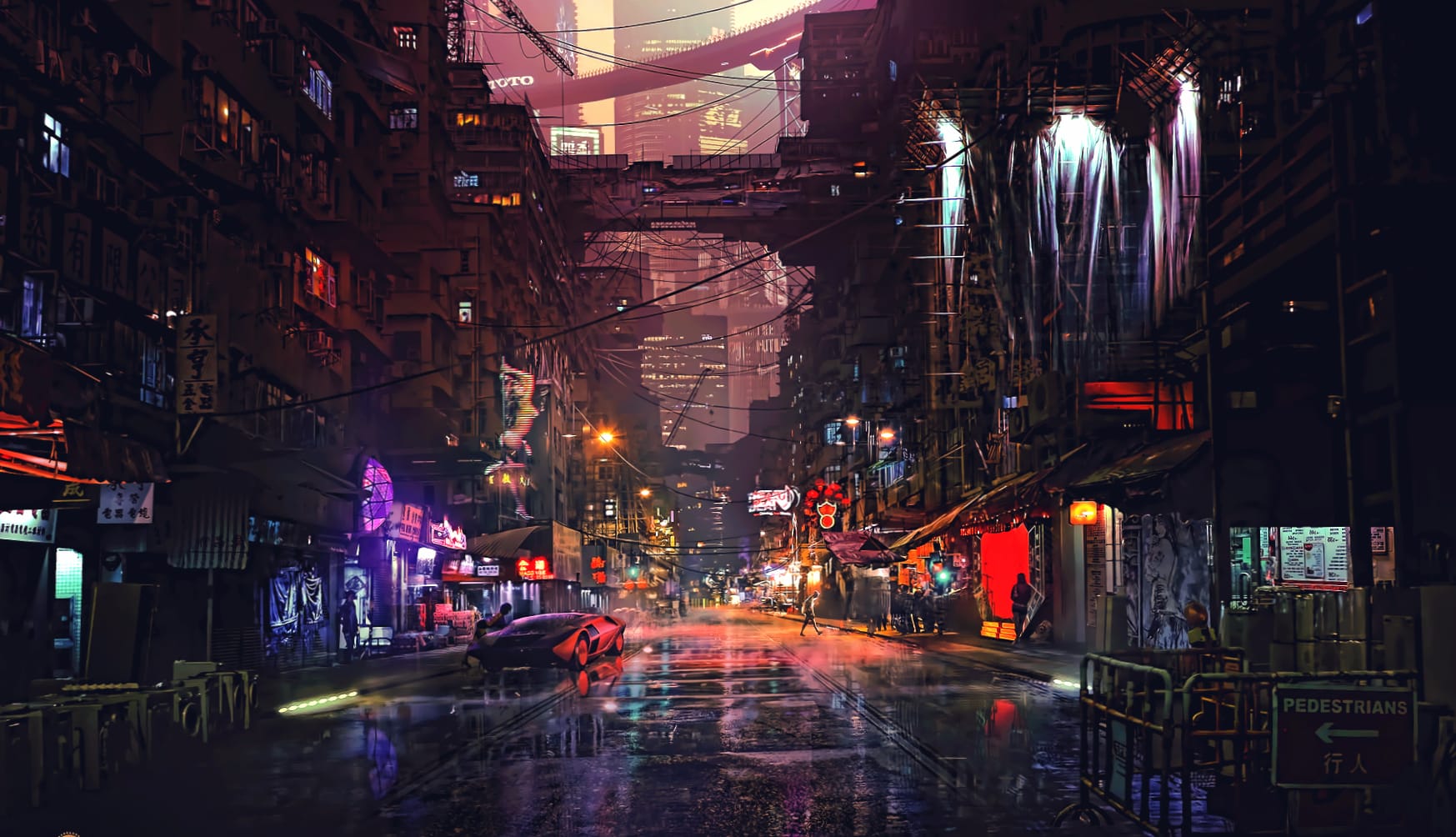 Cyberpunk Twilight wallpapers HD quality