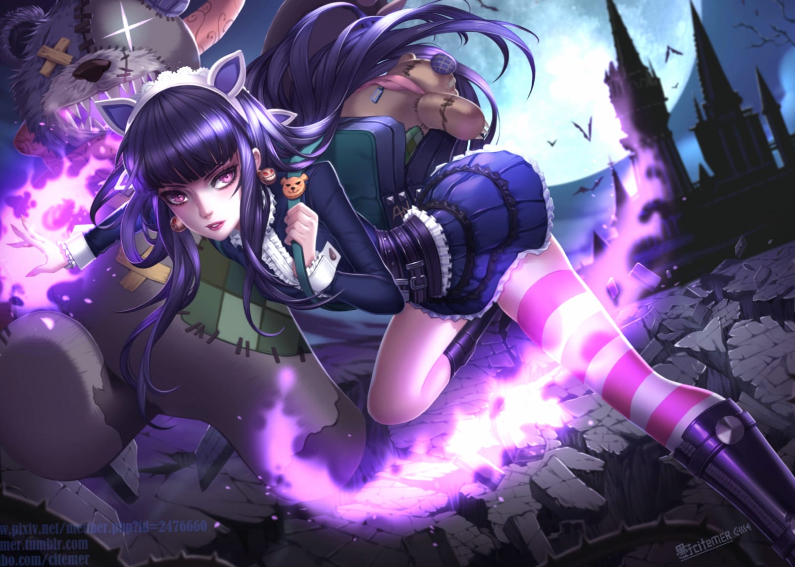 Dark Annie in Action - wallpapers HD Dark Annie in Action - wallpapers HD quality