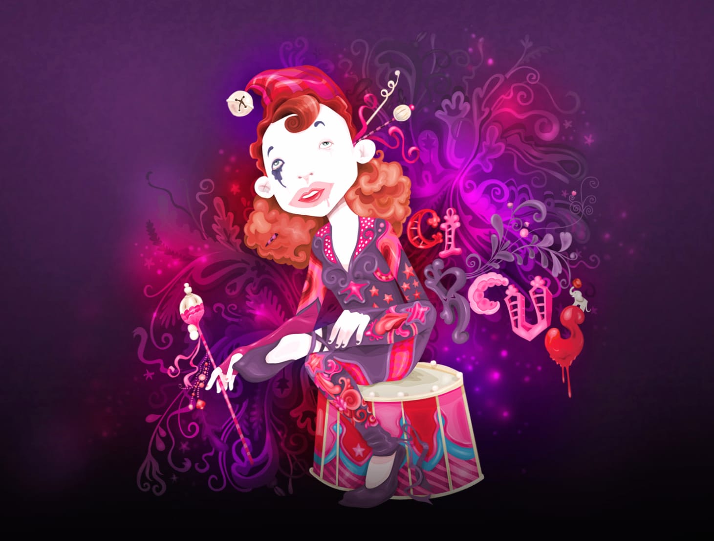 Dark Clown A Whimsical Descent into the Shadows wallpapers HD Dark Clown A Whimsical Descent into the Shadows wallpapers HD quality