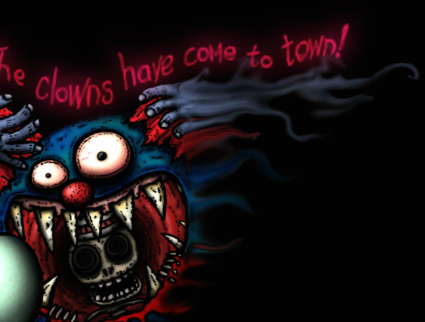 Dark Clown The Clowns Have Come to Town! wallpapers HD quality