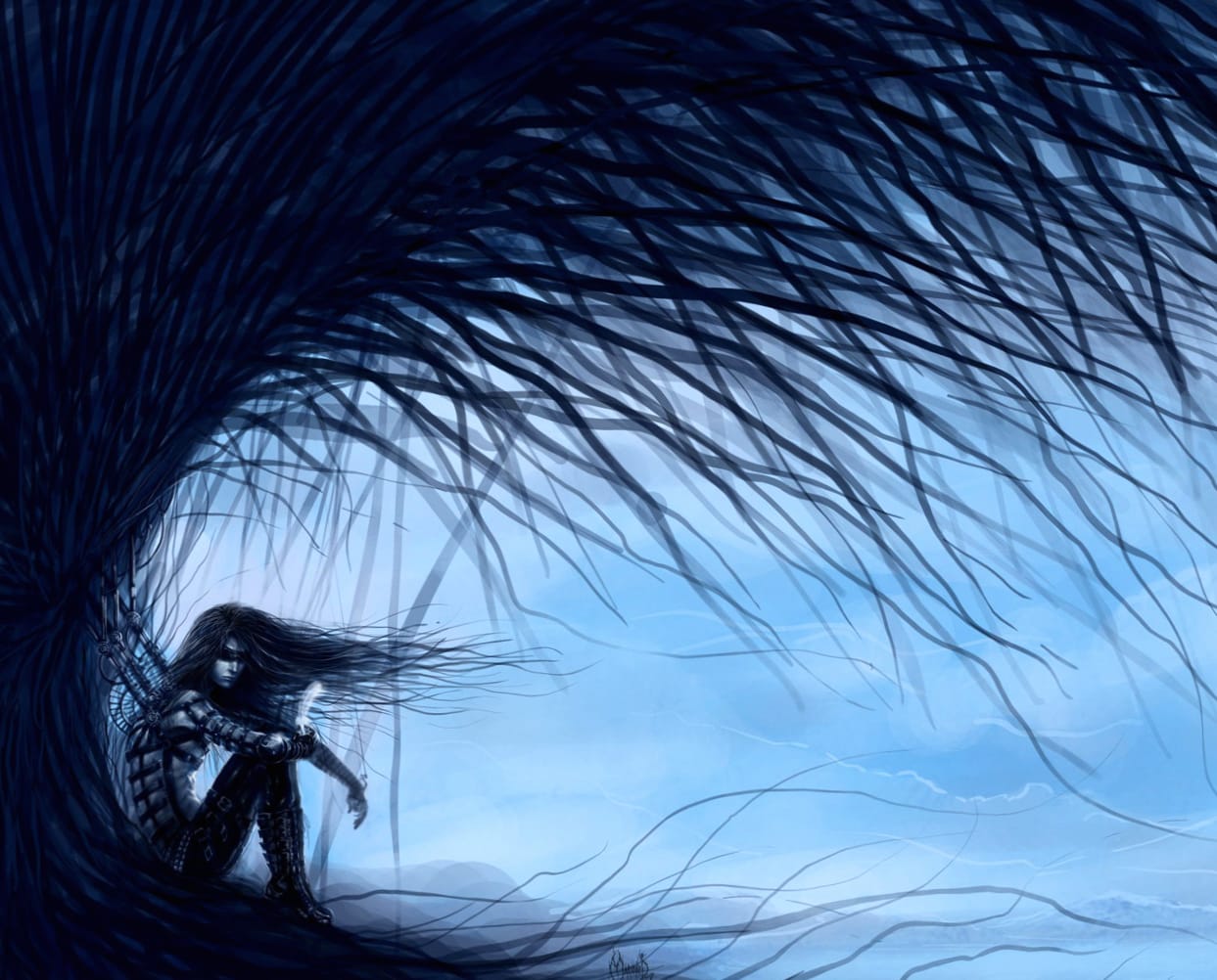 Dark Emo Embracing Shadows wallpapers HD Dark Emo Embracing Shadows wallpapers HD quality