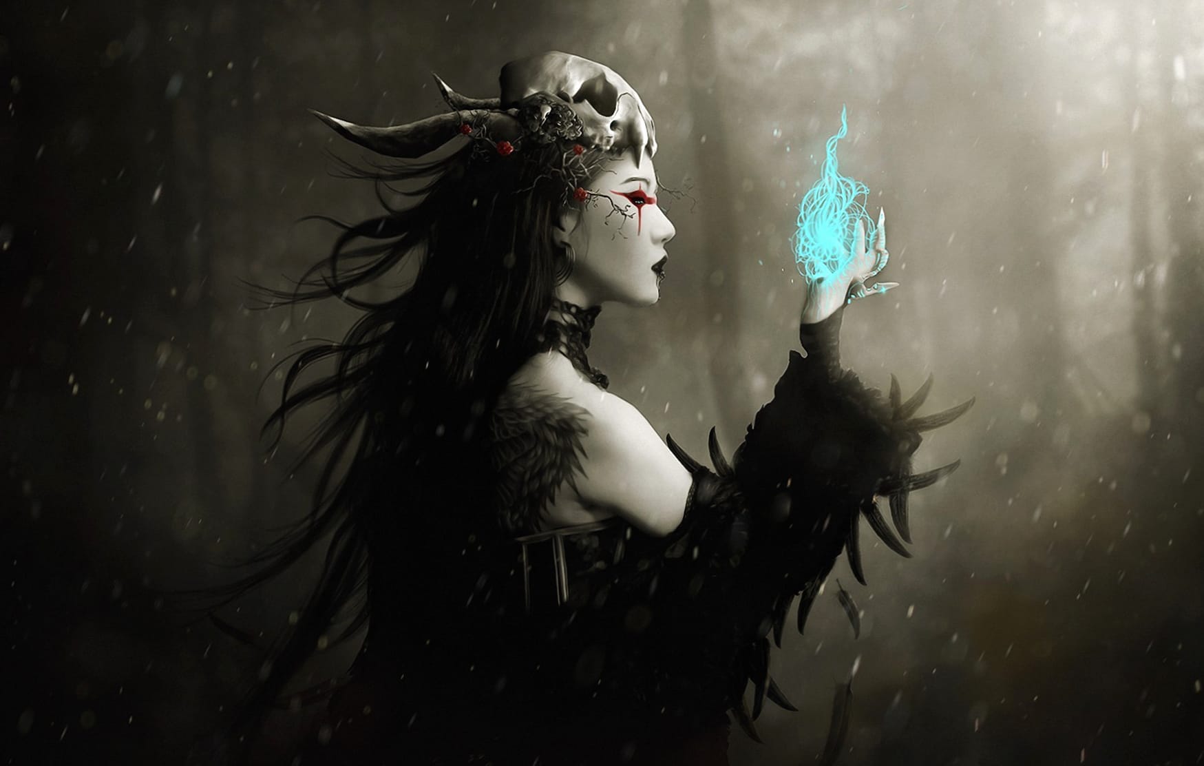 Dark Enchantment Woman of the Shadows - wallpapers HD Dark Enchantment Woman of the Shadows - wallpapers HD quality