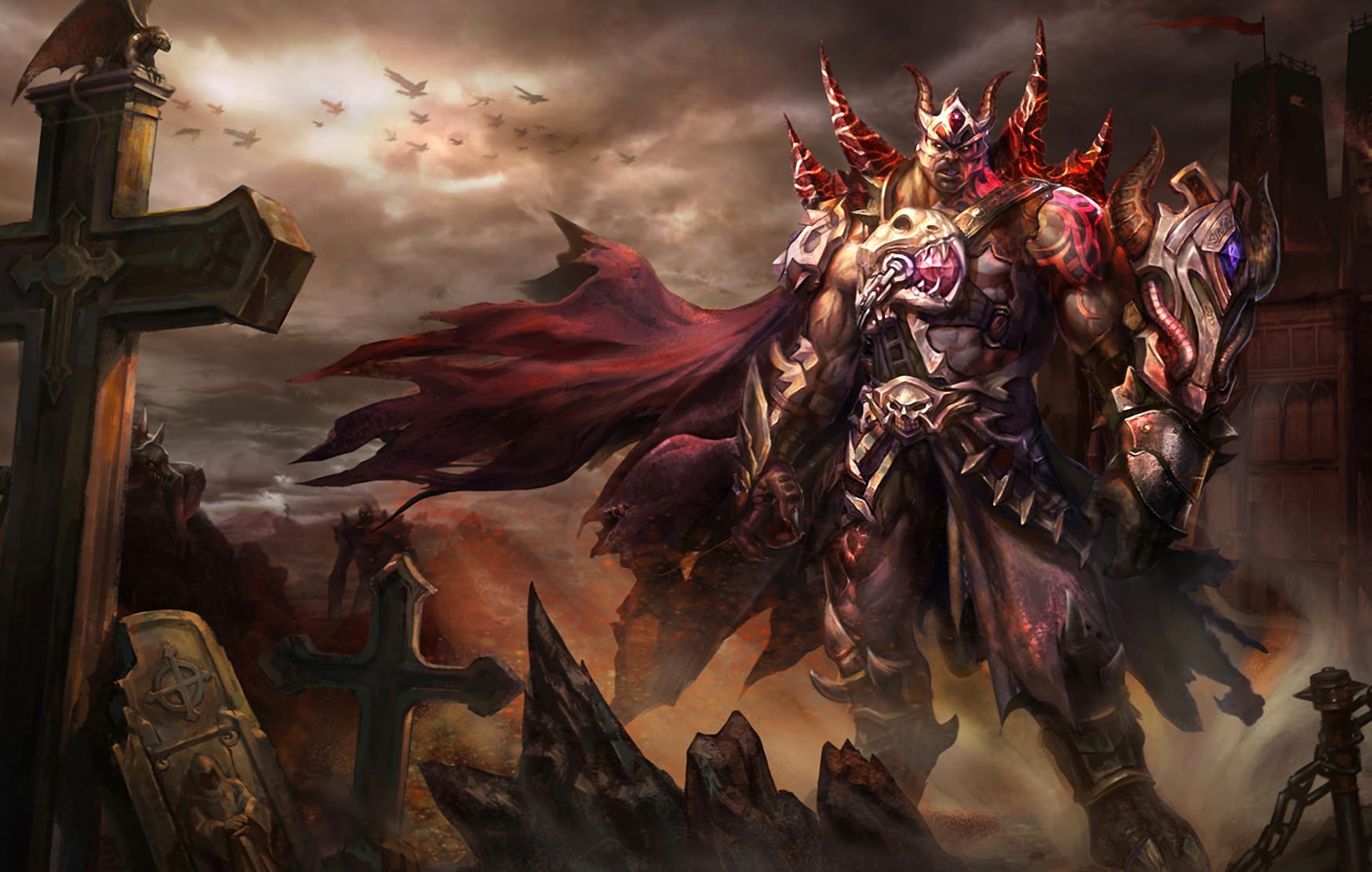 Dark Fantasy Warrior Epic wallpapers HD quality