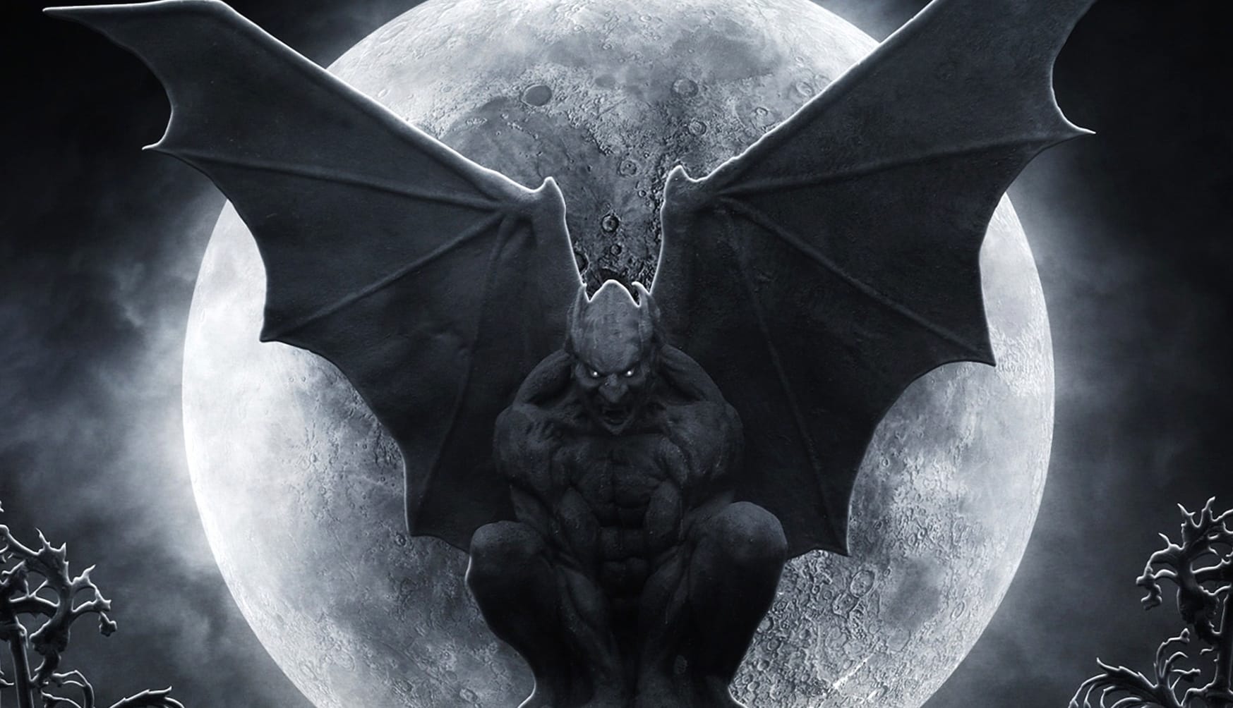 Dark Gargoyle at 2560 x 1440 HD size wallpapers HD quality