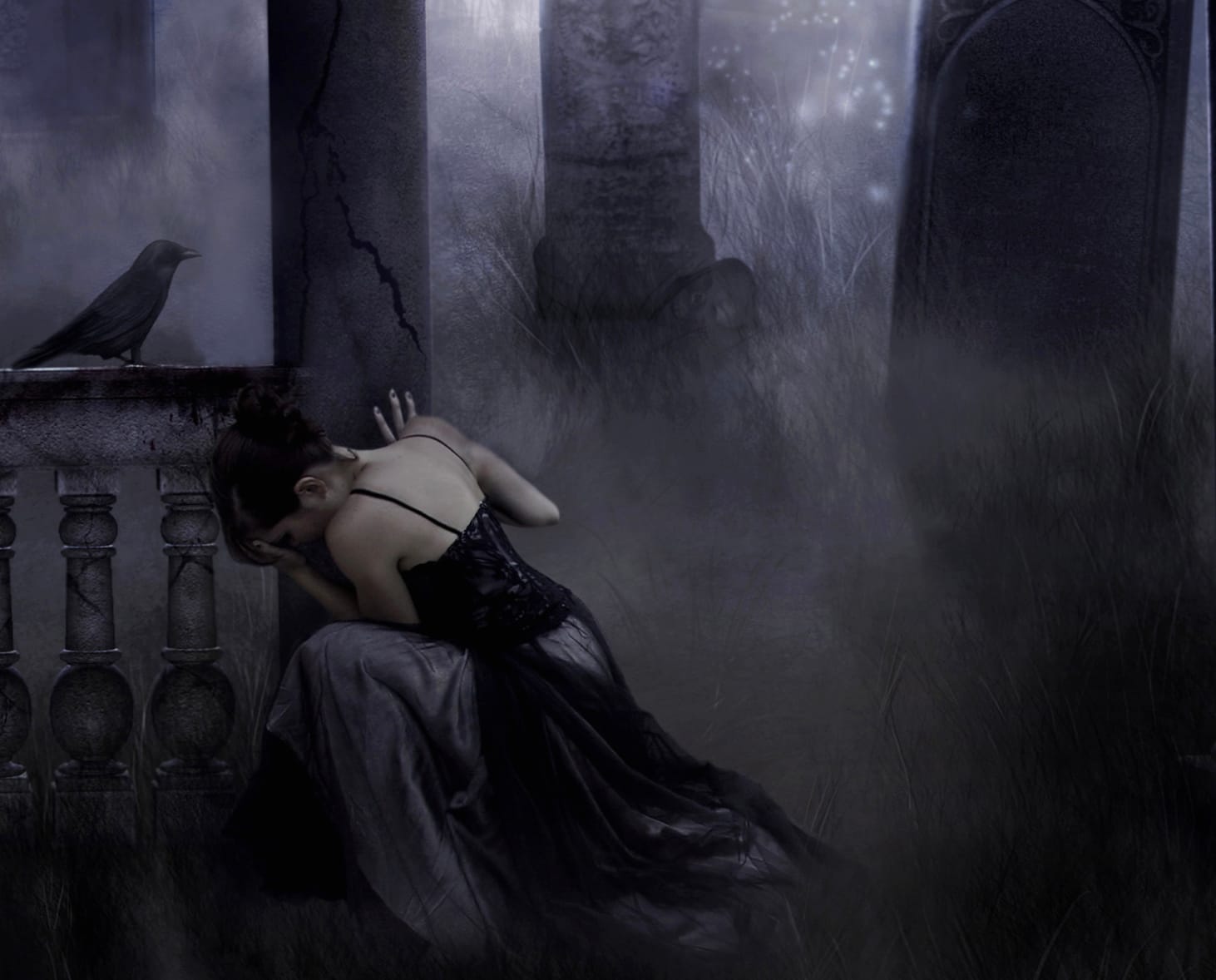 Dark Gothic Dreams for the Enigmatic Soul wallpapers HD quality