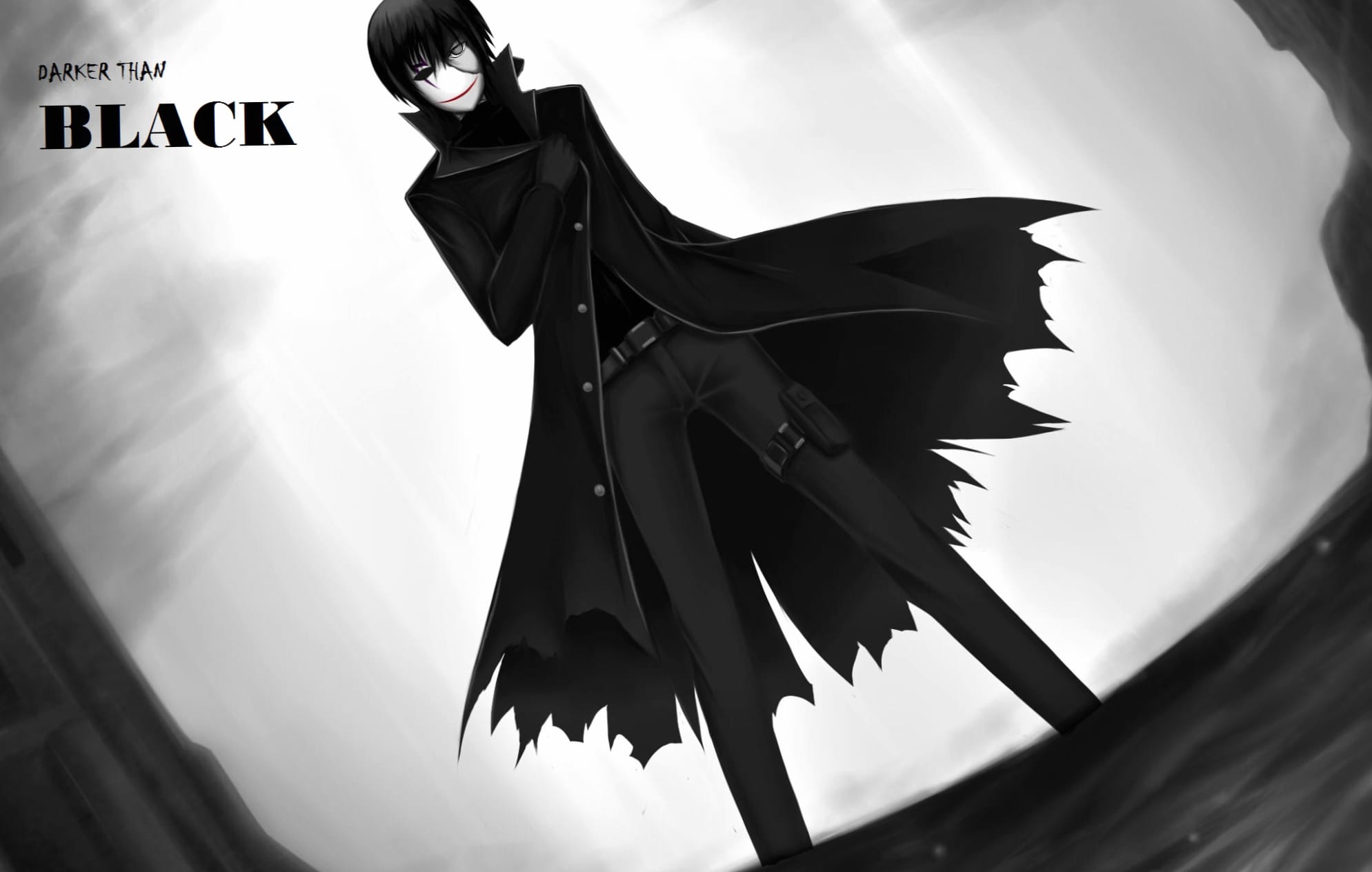 Dark Hei (Darker Than Black) Anime Darker Than Black Dark Anime at 1366 x 768 HD size wallpapers HD quality