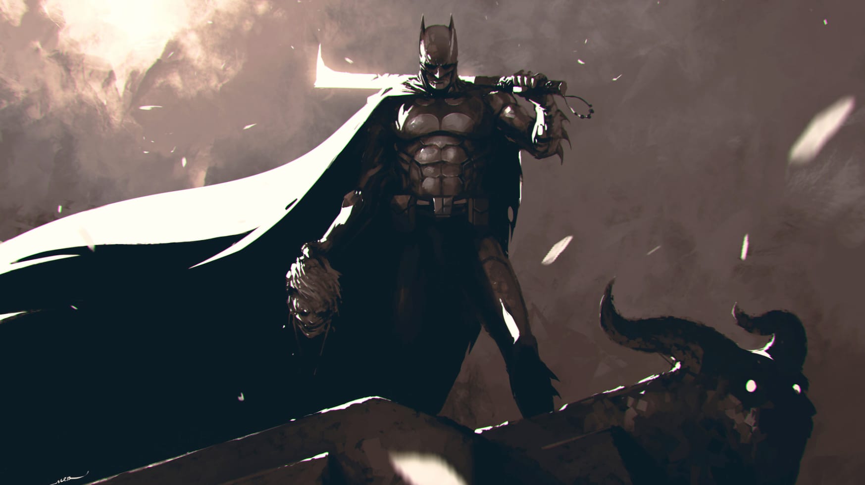 Dark Knight with Sword - wallpapers HD Dark Knight with Sword - wallpapers HD quality
