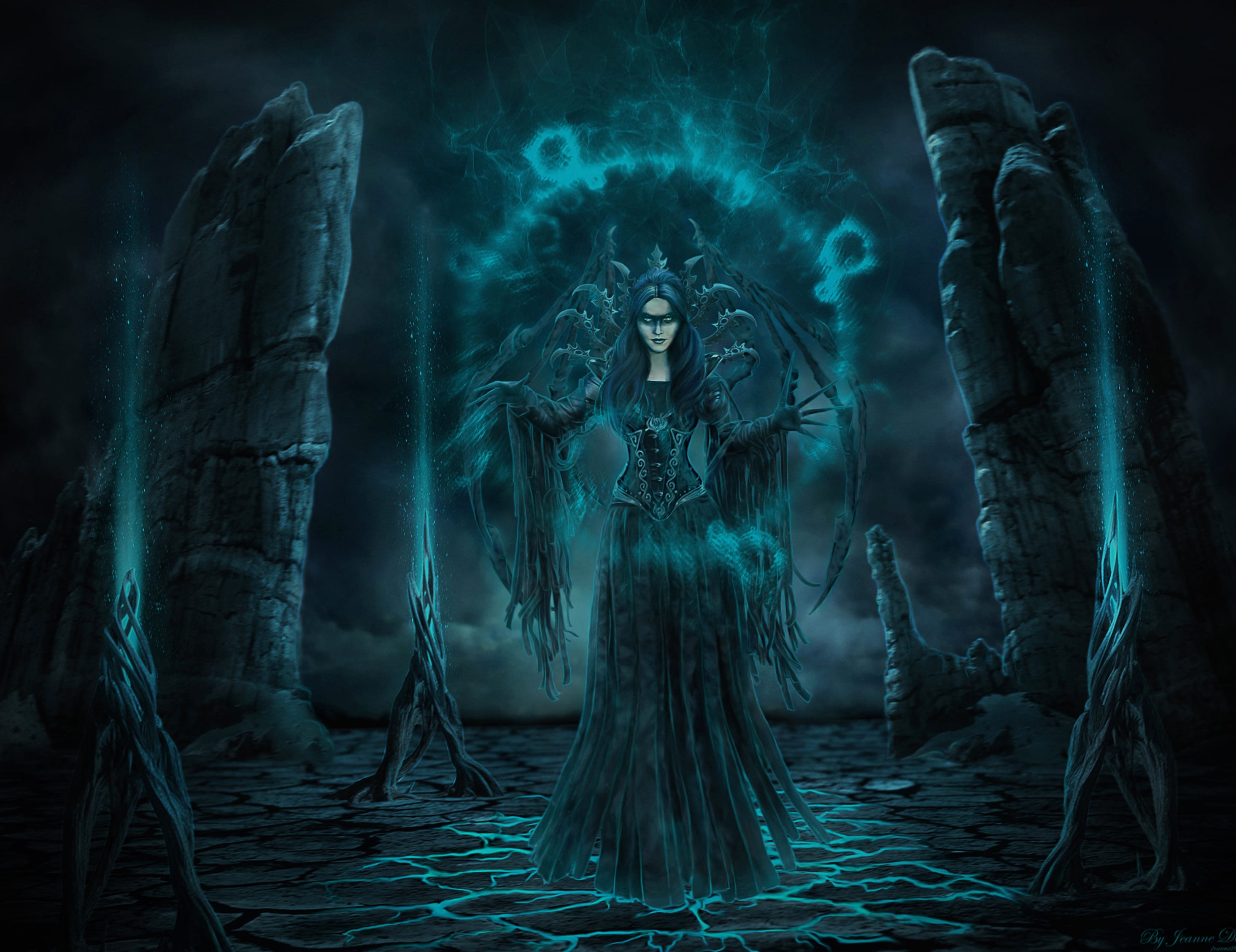 Dark Magic Witch A Gothic Fantasy Unveiled wallpapers HD quality