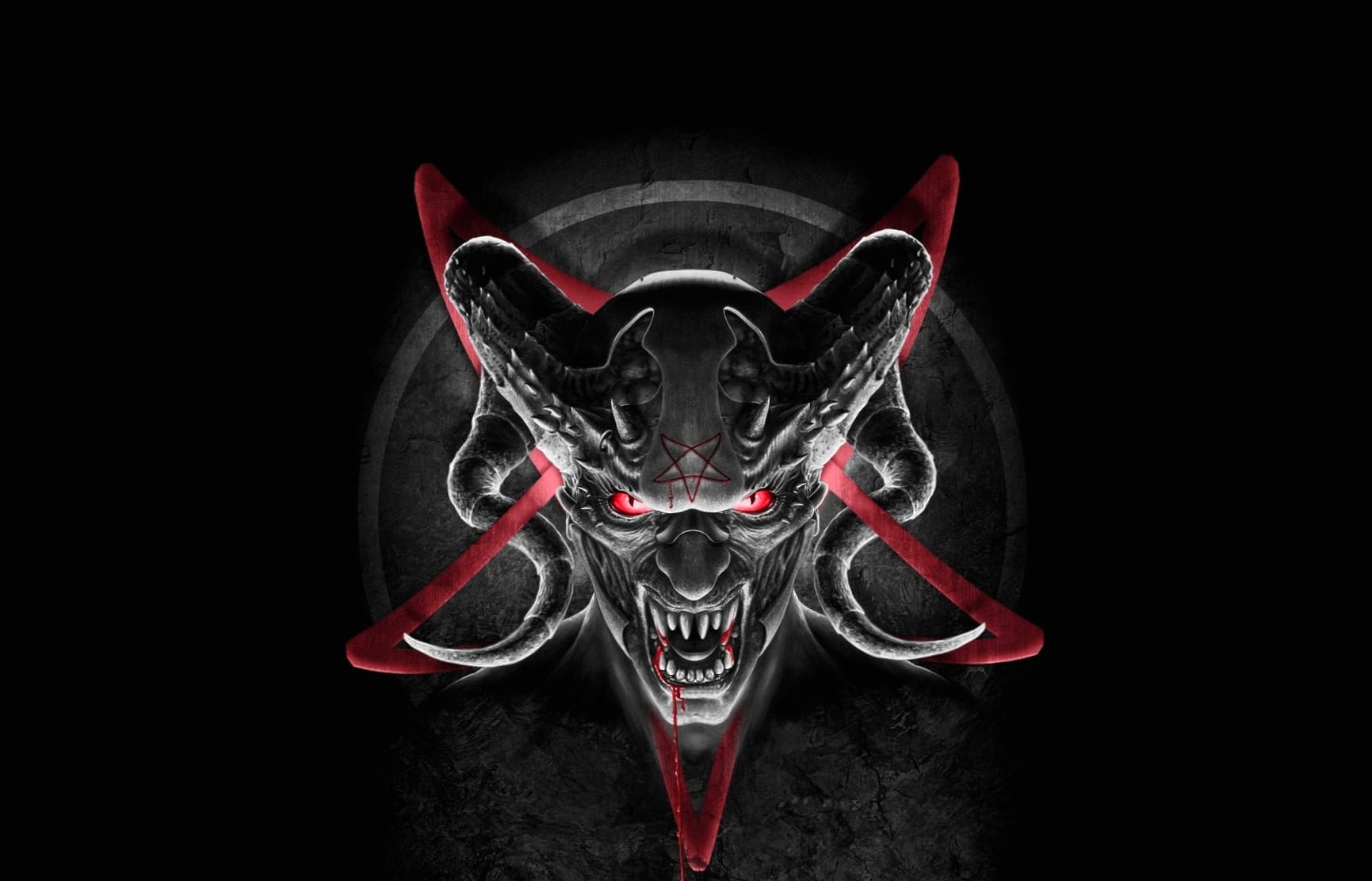 Dark Occult Embrace the Satanic Aesthetic at 1024 x 1024 iPad size wallpapers HD quality