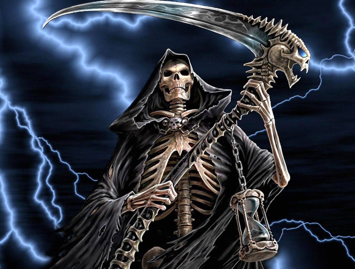 Dark Reaper Storm - at 1024 x 1024 iPad size wallpapers HD quality