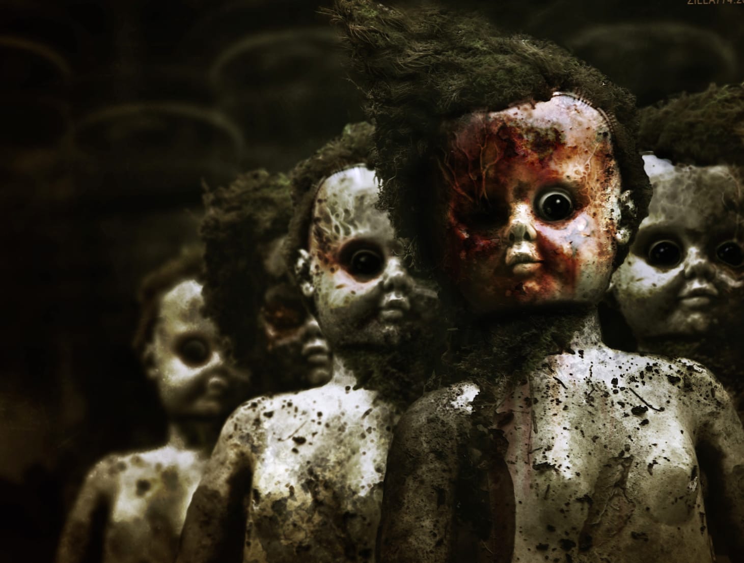 Dark Scary Dolls wallpapers HD quality