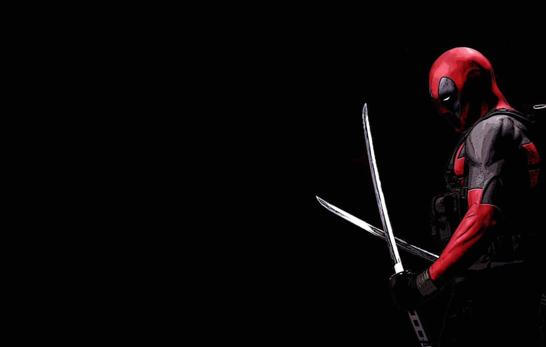 Deadpool Merc with a Mouth and Blades at 750 x 1334 iPhone 6 size wallpapers HD quality